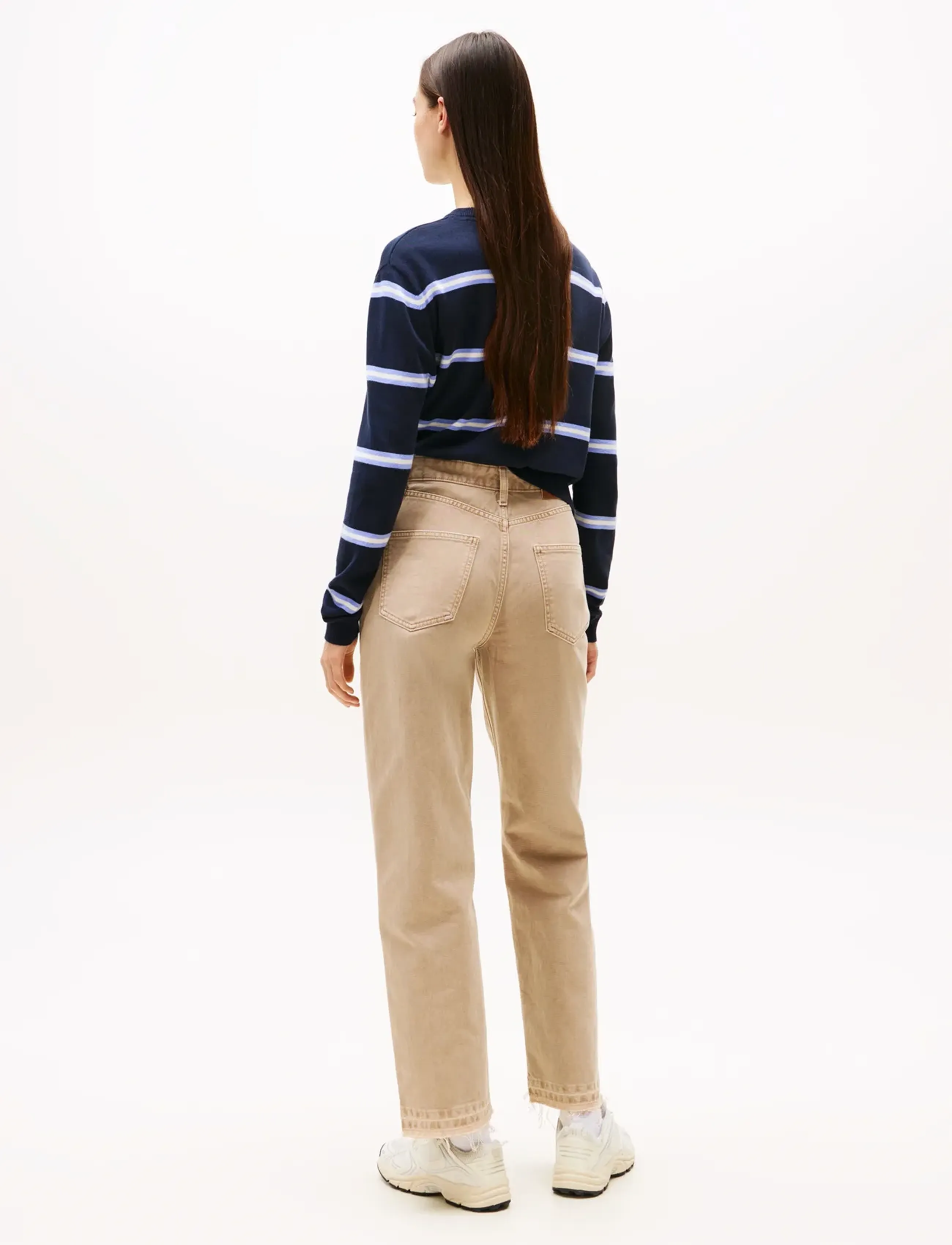Tommy Jeans - TJW LAYLA HR SLIM STR RAW EDGE - suorat farkut - malted milk - 2
