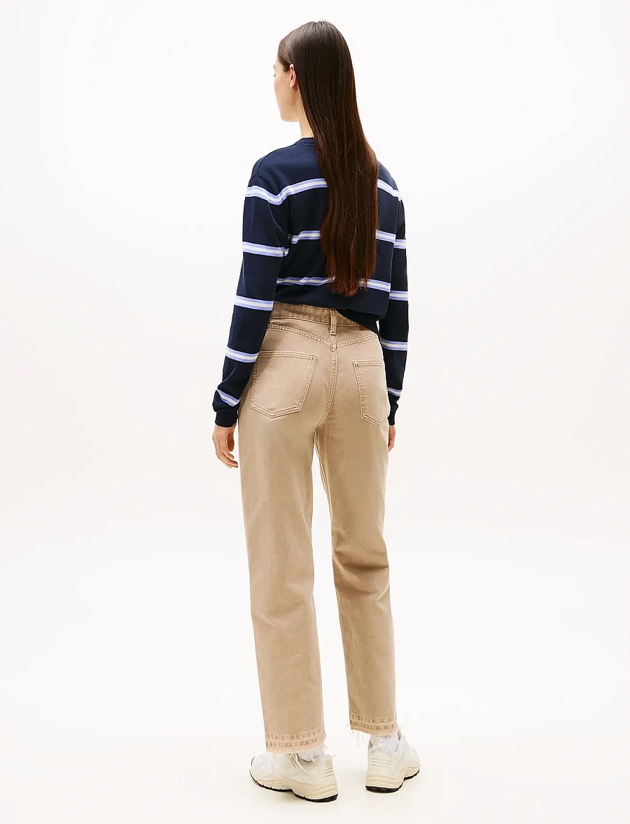 Tommy Jeans - TJW LAYLA HR SLIM STR RAW EDGE - regular jeans - malted milk - 2