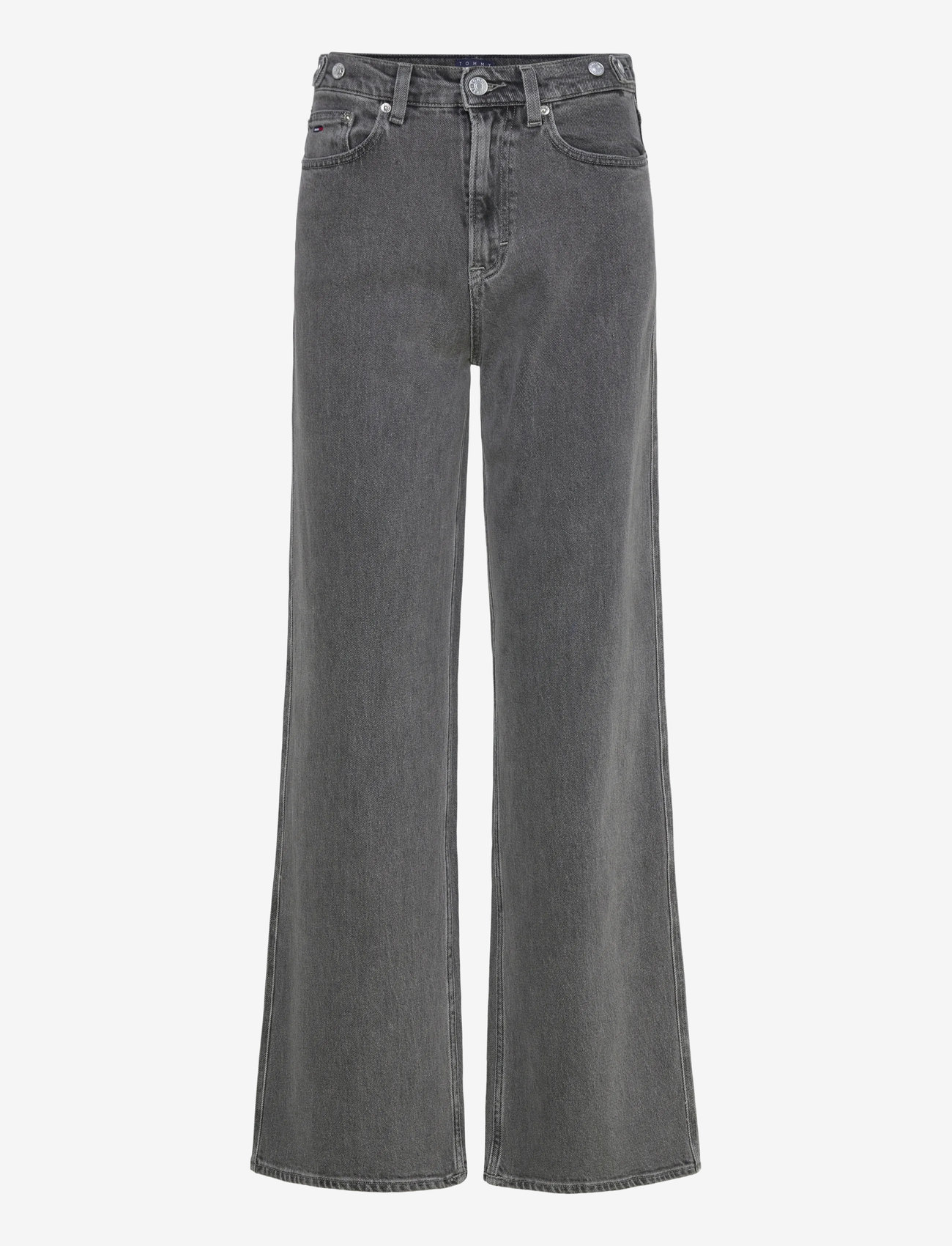 Tommy Jeans - CLAIRE HR WD TAB CI4171 - brede jeans - denim grey - 1