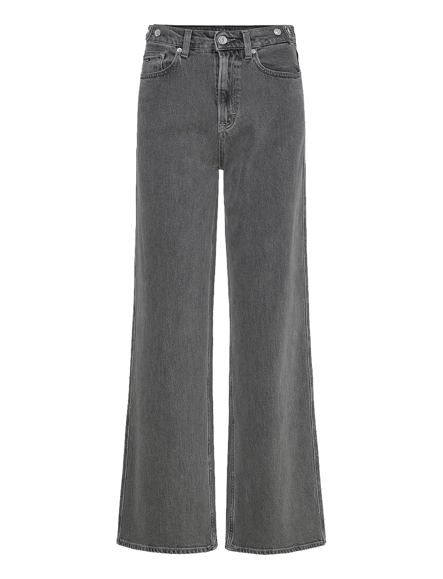 Tommy Jeans - CLAIRE HR WD TAB CI4171 - laiad teksad - denim grey - 1