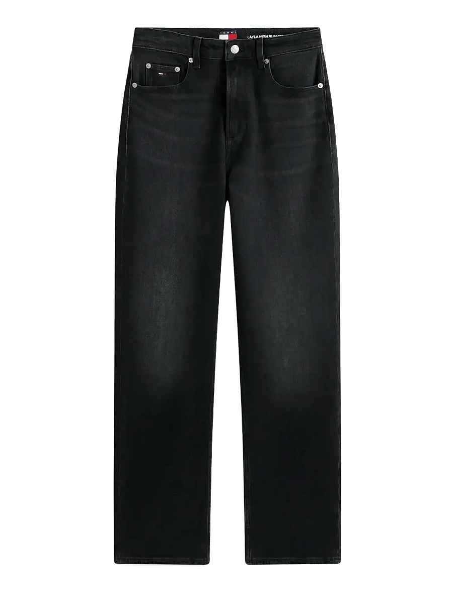 Tommy Jeans - LAYLA HR SLIM STR BI5181 - skinny jeans - denim black - 1