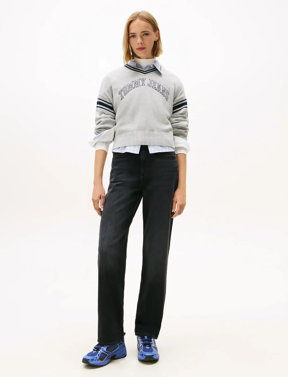 Tommy Jeans - LAYLA HR SLIM STR BI5181 - skinny jeans - denim black - 0