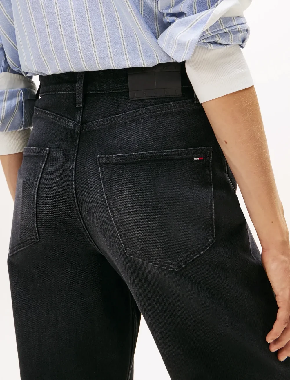 Tommy Jeans - LAYLA HR SLIM STR BI5181 - skinny jeans - denim black - 3