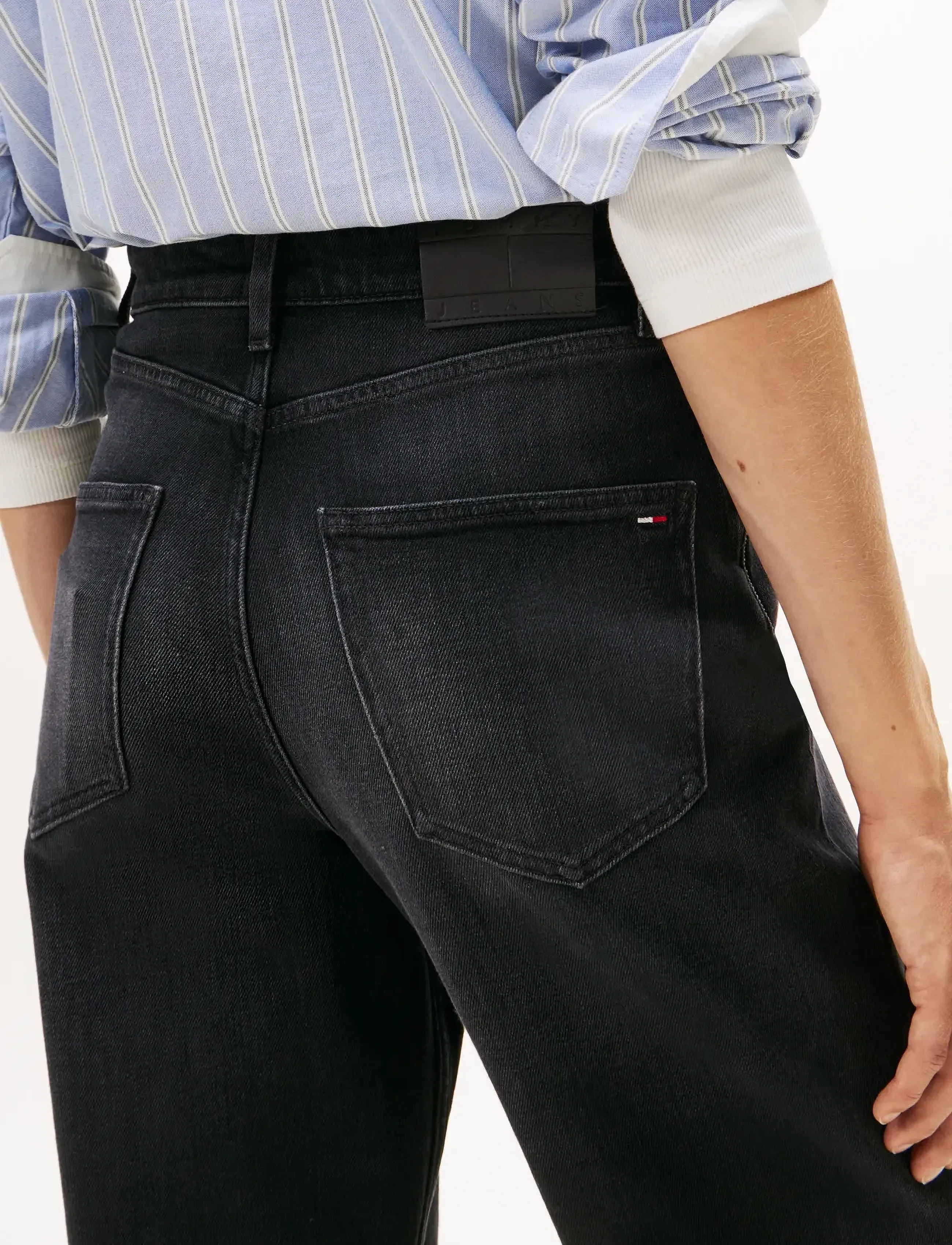 Tommy Jeans - LAYLA HR SLIM STR BI5181 - skinny jeans - denim black - 3