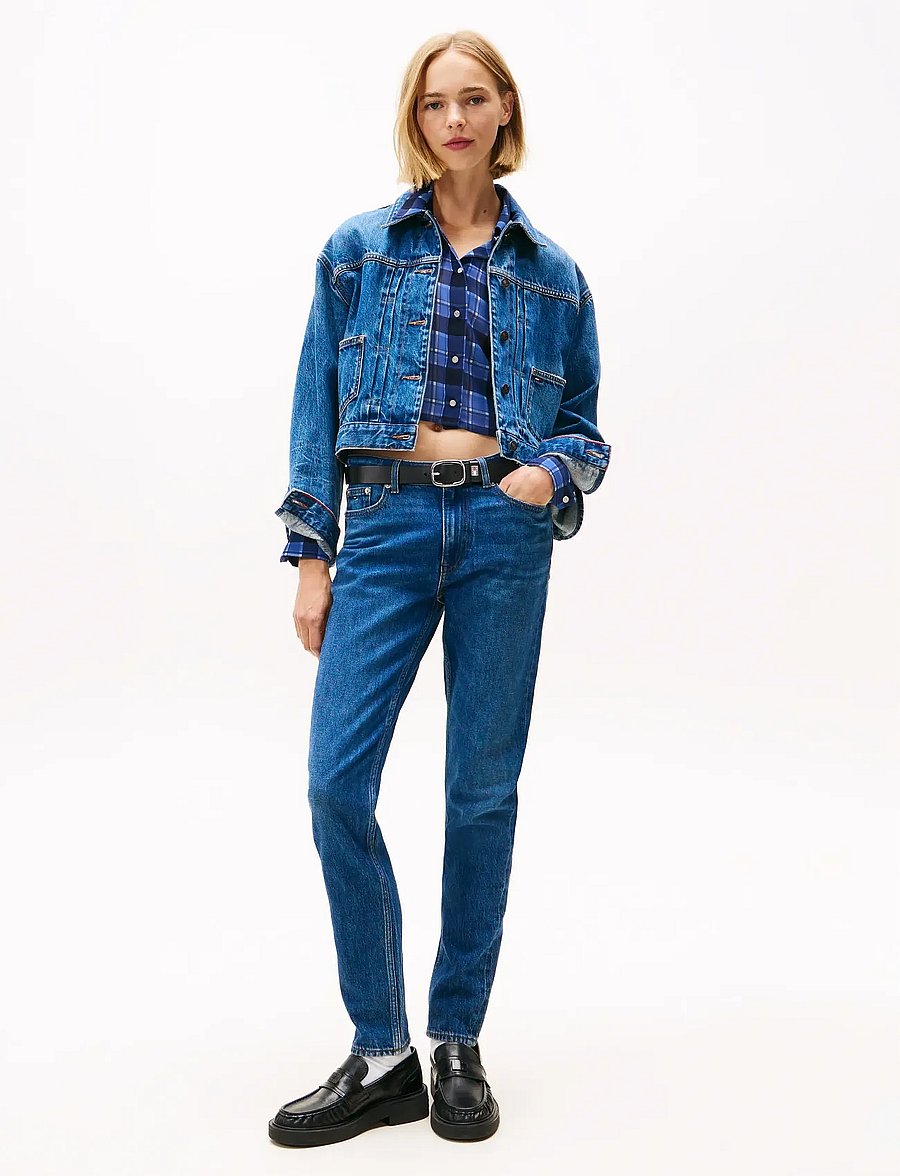 Tommy Jeans - LUCY MR SLIM BI0152 - skinny jeans - denim dark - 0