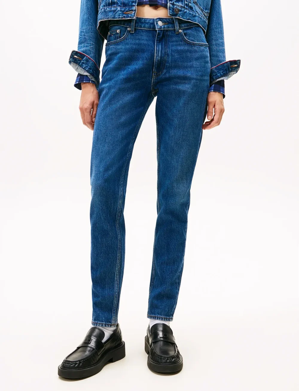 Tommy Jeans - LUCY MR SLIM BI0152 - skinny jeans - denim dark - 4