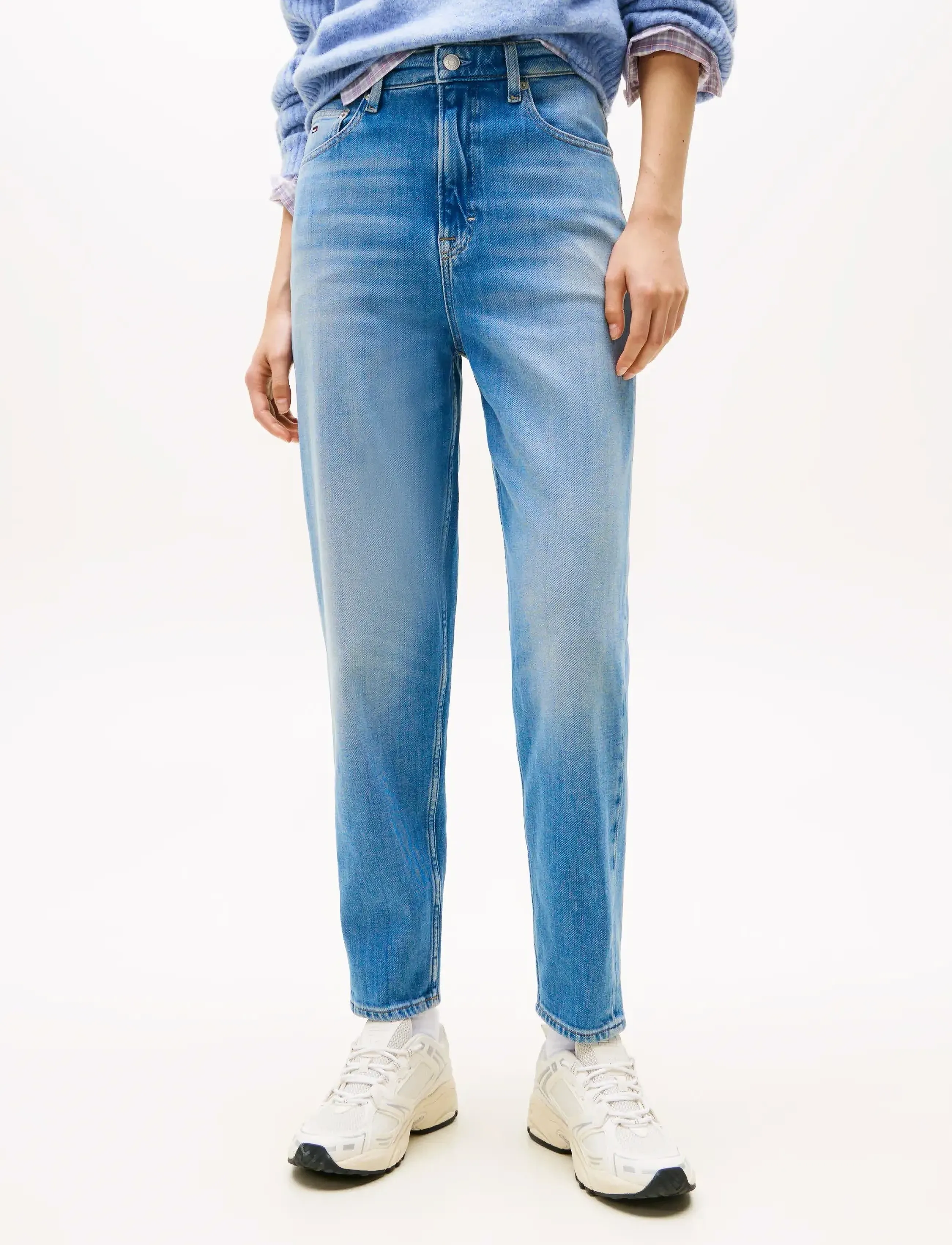 Tommy Jeans - MOM JEAN UH TPR DI5133 - regular jeans - denim medium - 4
