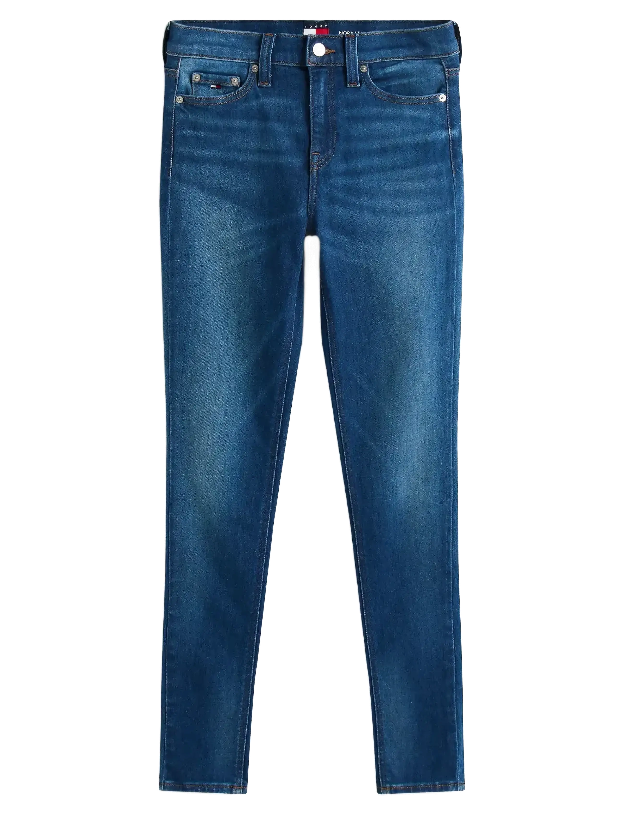TOMMY JEANS Nora Md Skn Di1237 Blau - 28x30 - Damen