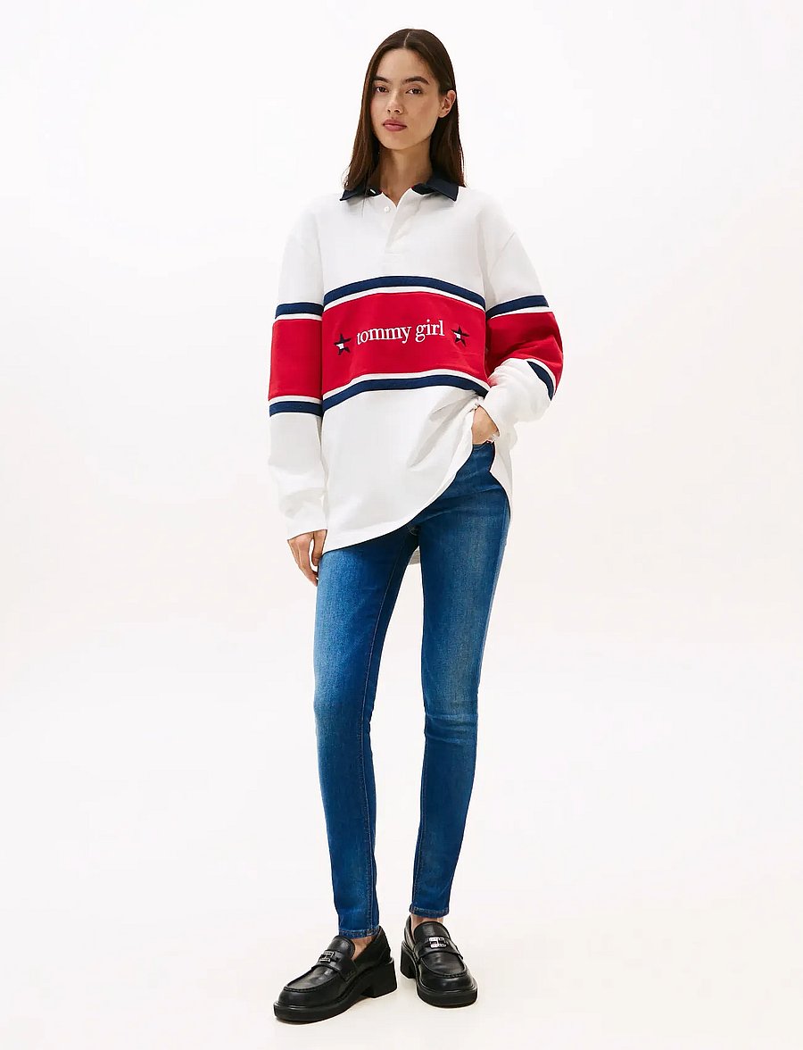 Tommy Jeans - NORA MD SKN DI1237 - liibuvad teksad - denim medium - 0