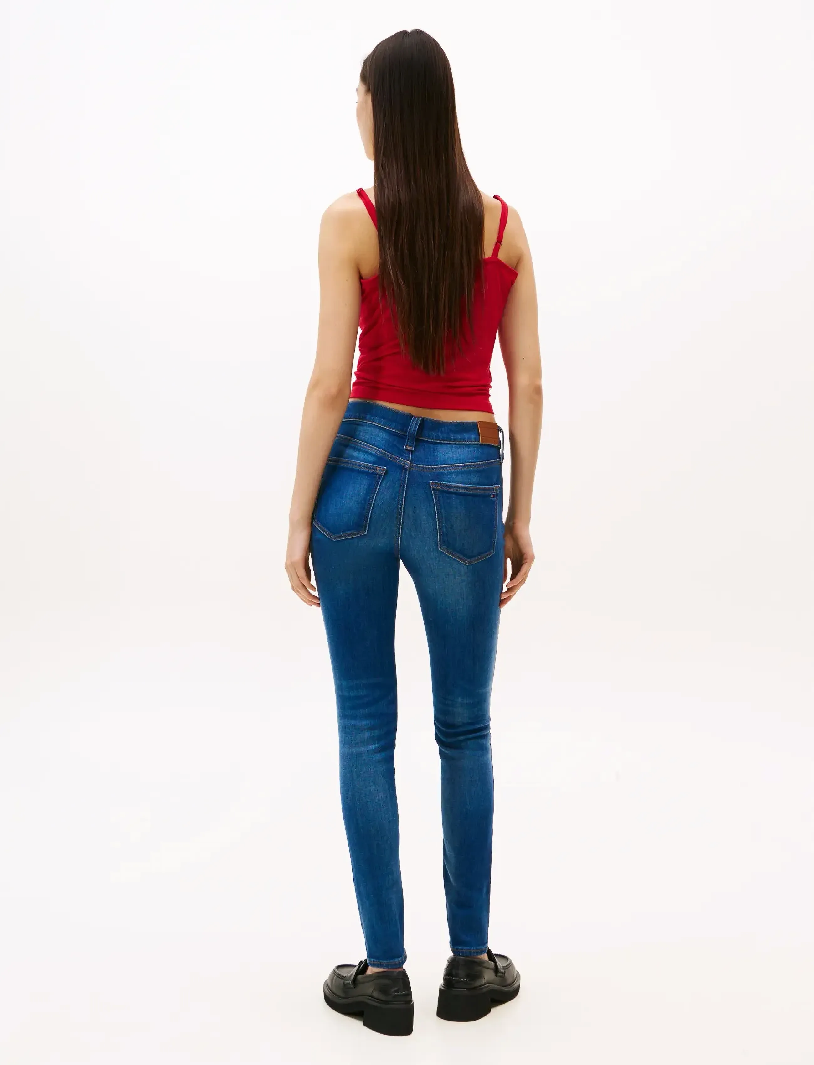 Tommy Jeans - NORA MD SKN DI1237 - liibuvad teksad - denim medium - 2