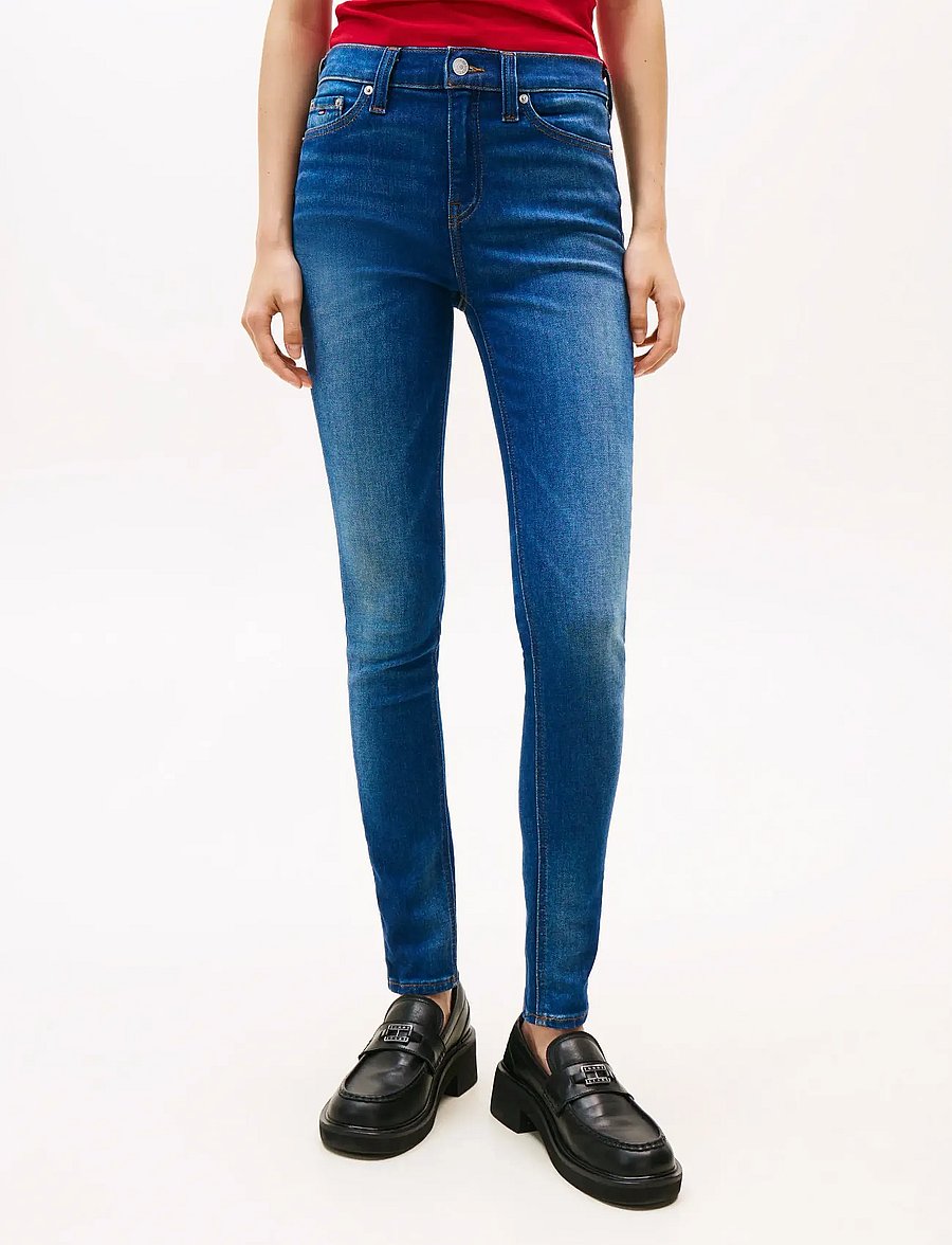 Tommy Jeans - NORA MD SKN DI1237 - liibuvad teksad - denim medium - 4