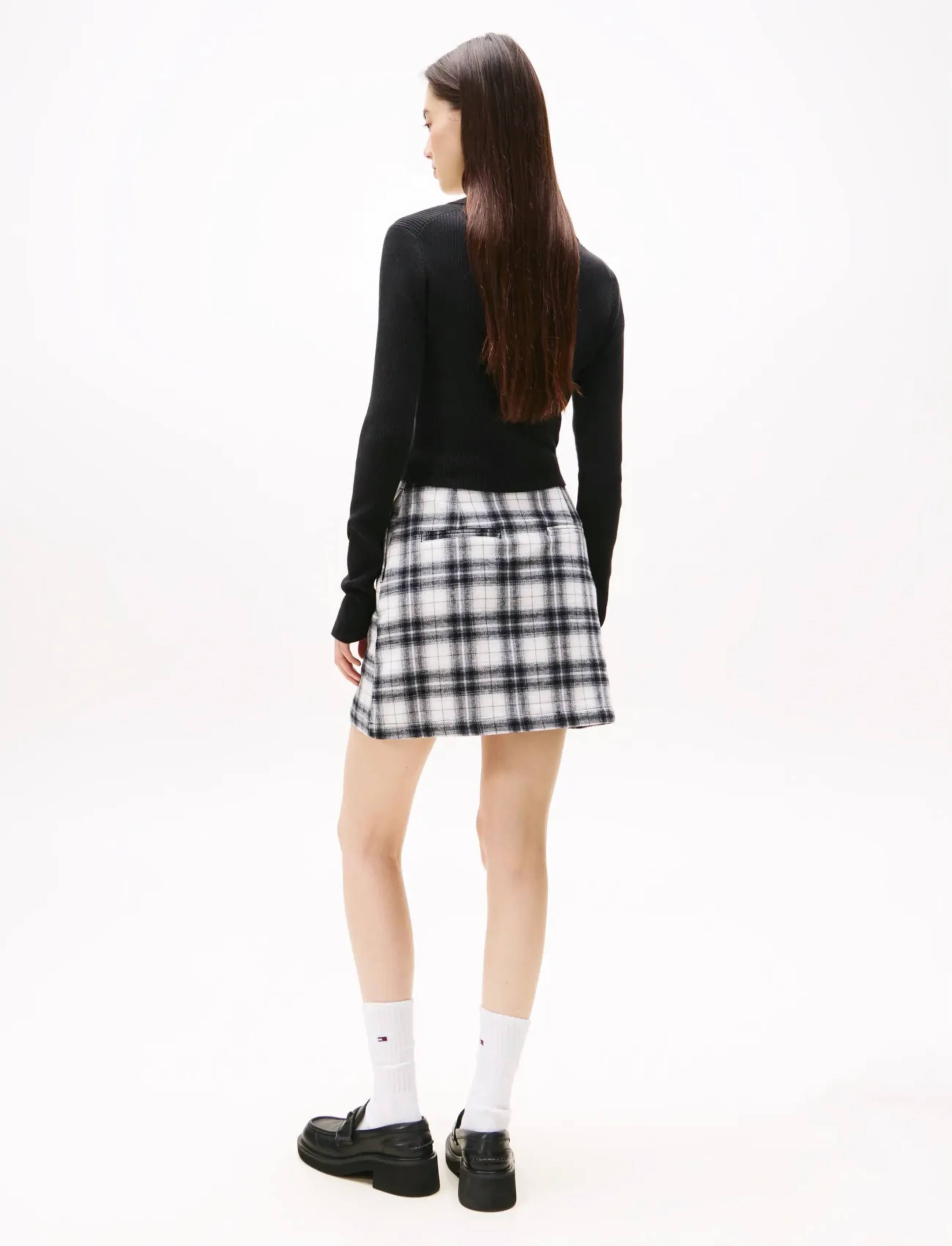 Tommy Jeans - TJW ESSENTIAL POLO LS SWEATER - nabapluusid - black - 3
