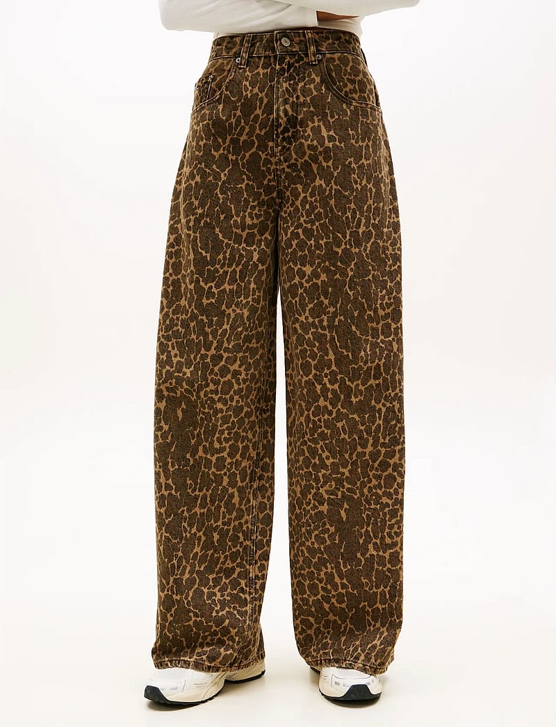 Tommy Jeans - CHARLIE MR LOOSE WIDE LEO DI6001 - barrel jeans - denim color - 0