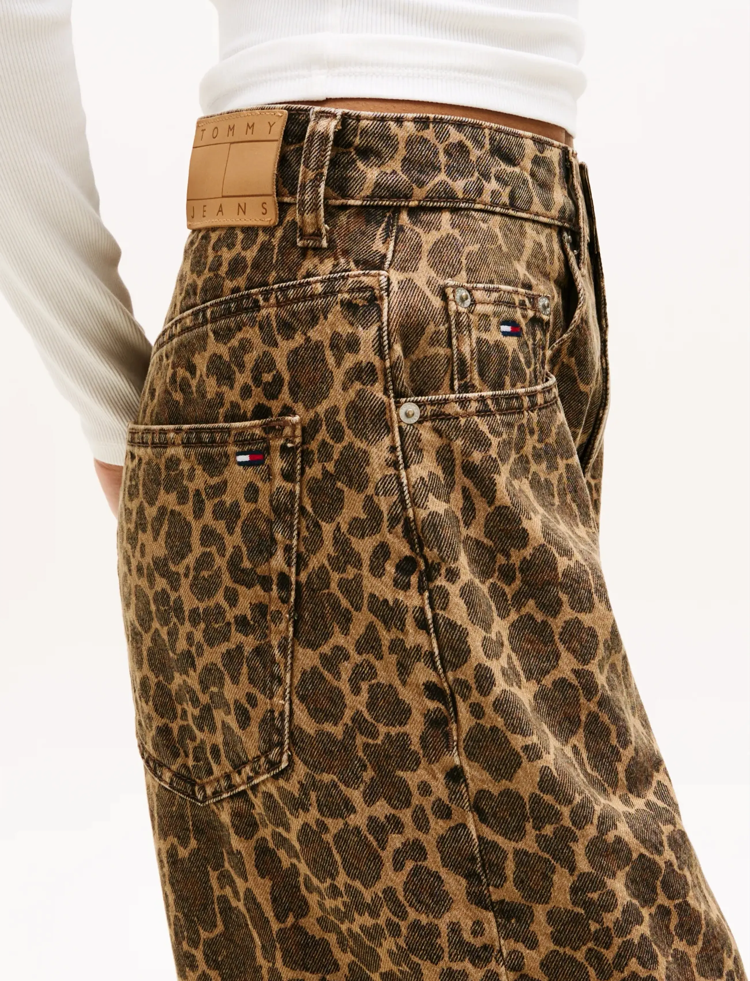 Tommy Jeans - CHARLIE MR LOOSE WIDE LEO DI6001 - jeans barrel - denim color - 4