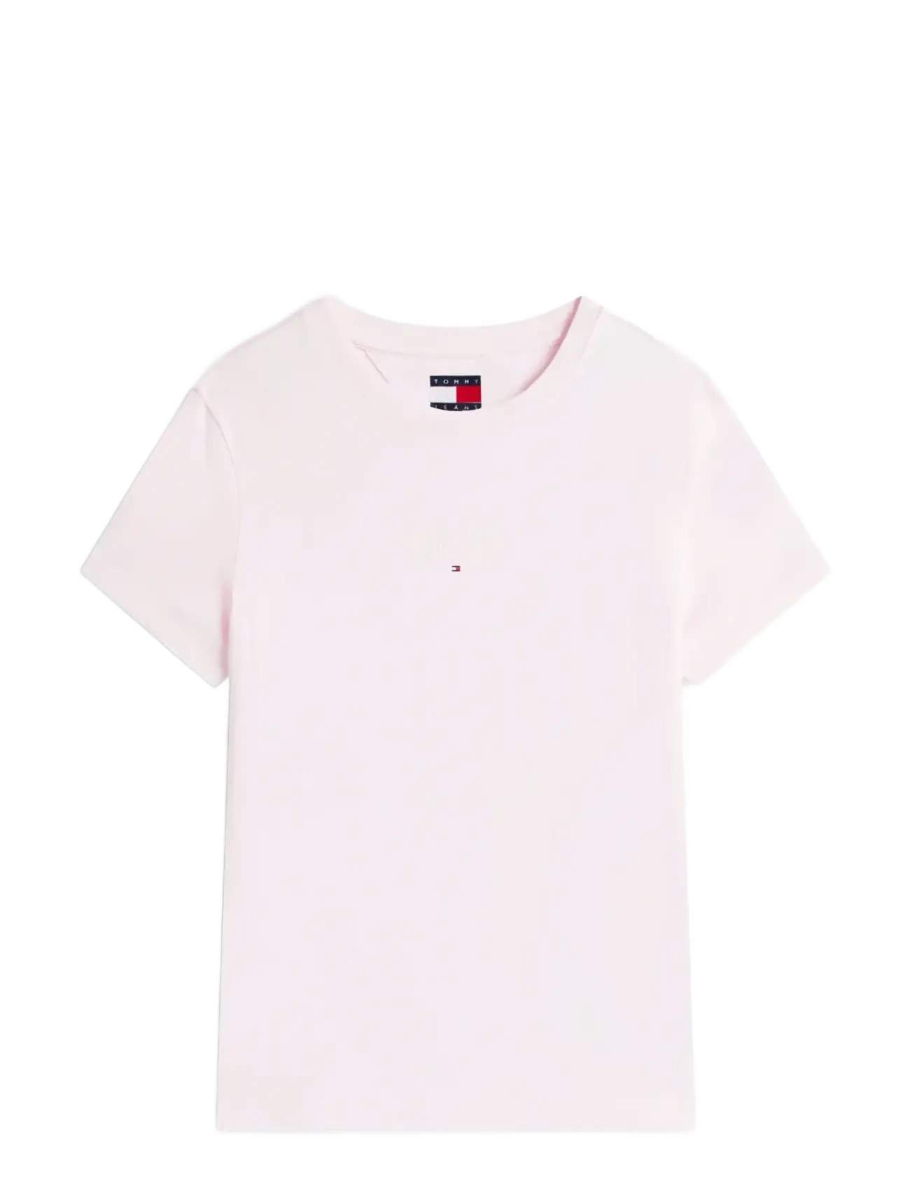 Tommy Jeans TJW SLIM MULTI LINEAR SS TEE - Vis alt - LIGHT PINK / pink/rose