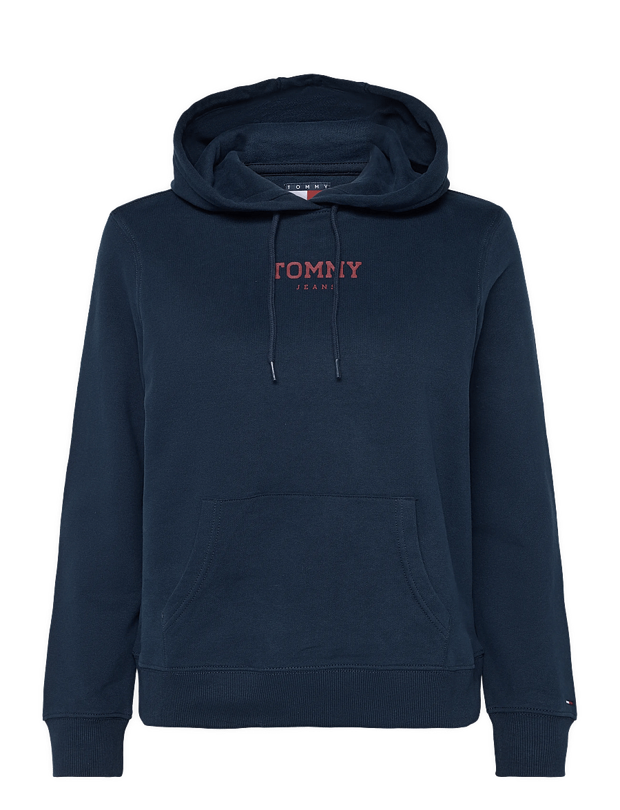 Tommy Jeans - TJW REG ESS LOGO 2 HOODIE EXT - hættetrøjer - dark night navy - 1