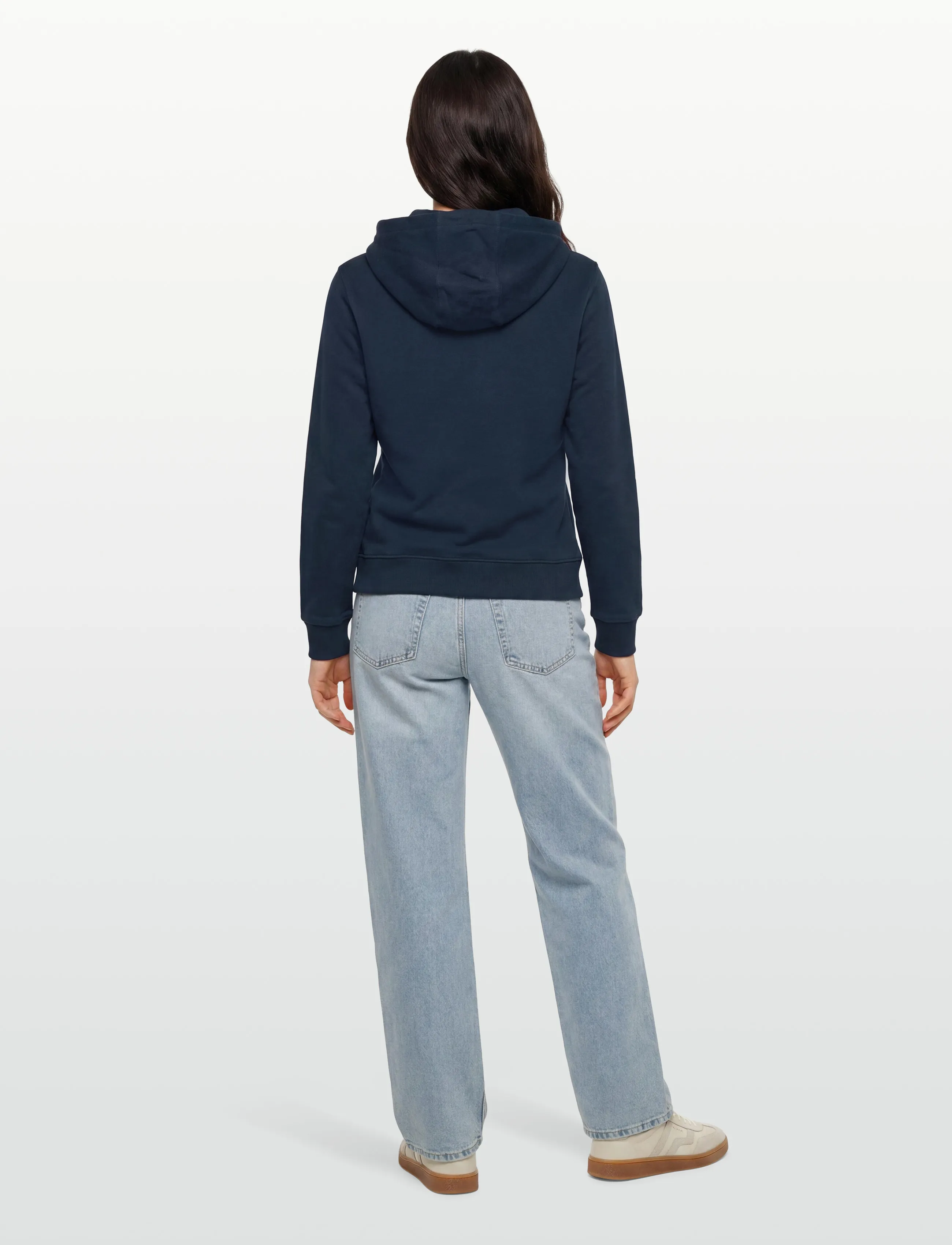 Tommy Jeans - TJW REG ESS LOGO 2 HOODIE EXT - hættetrøjer - dark night navy - 4