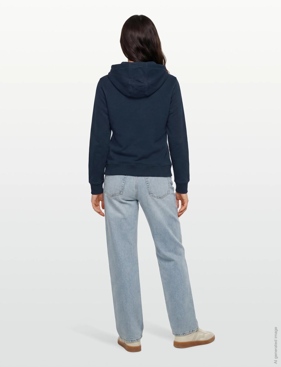 Tommy Jeans - TJW REG ESS LOGO 2 HOODIE EXT - hættetrøjer - dark night navy - 4