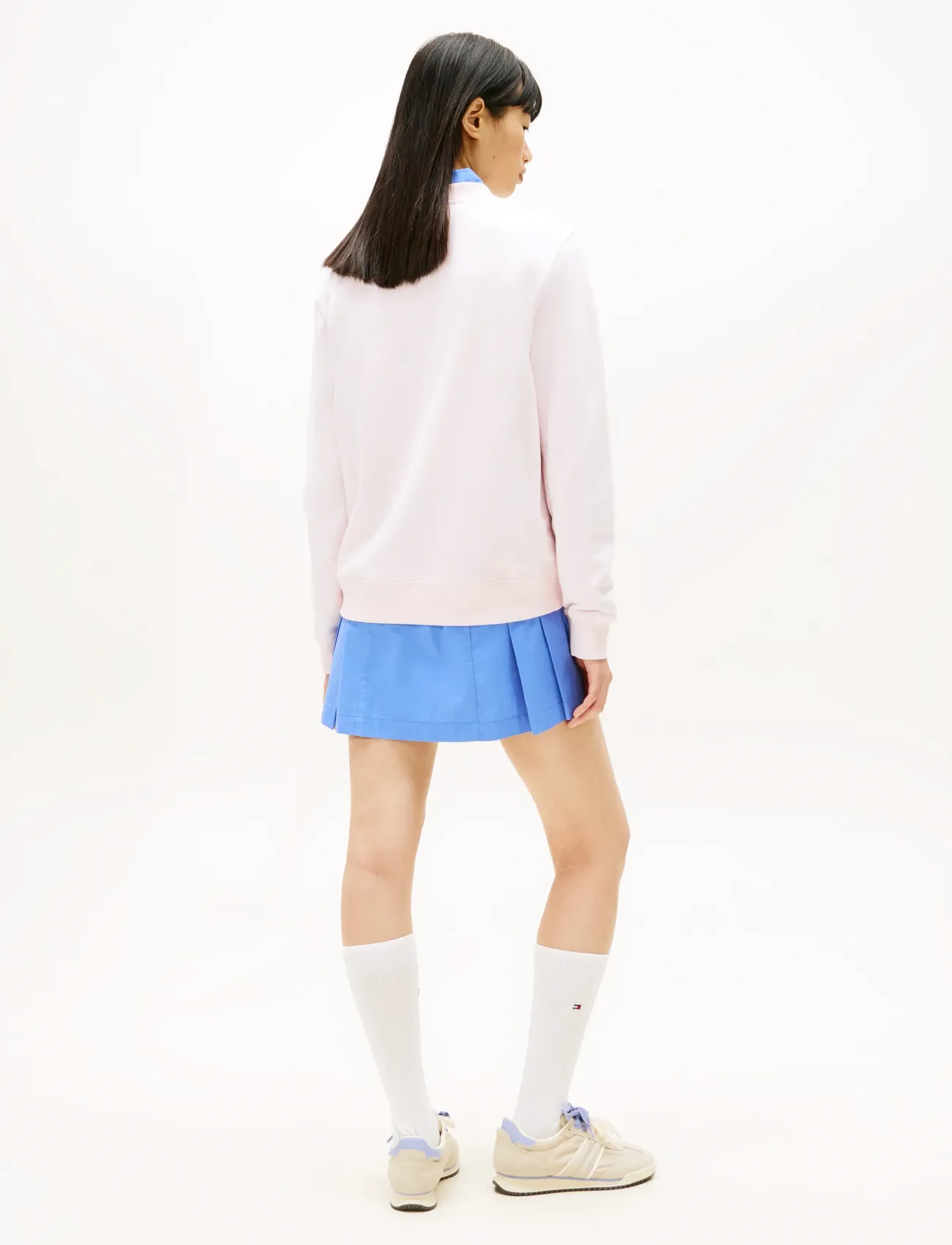 Tommy Jeans - TJW REG ESS LOGO 1 CREW EXT - everyday style - light pink - 3
