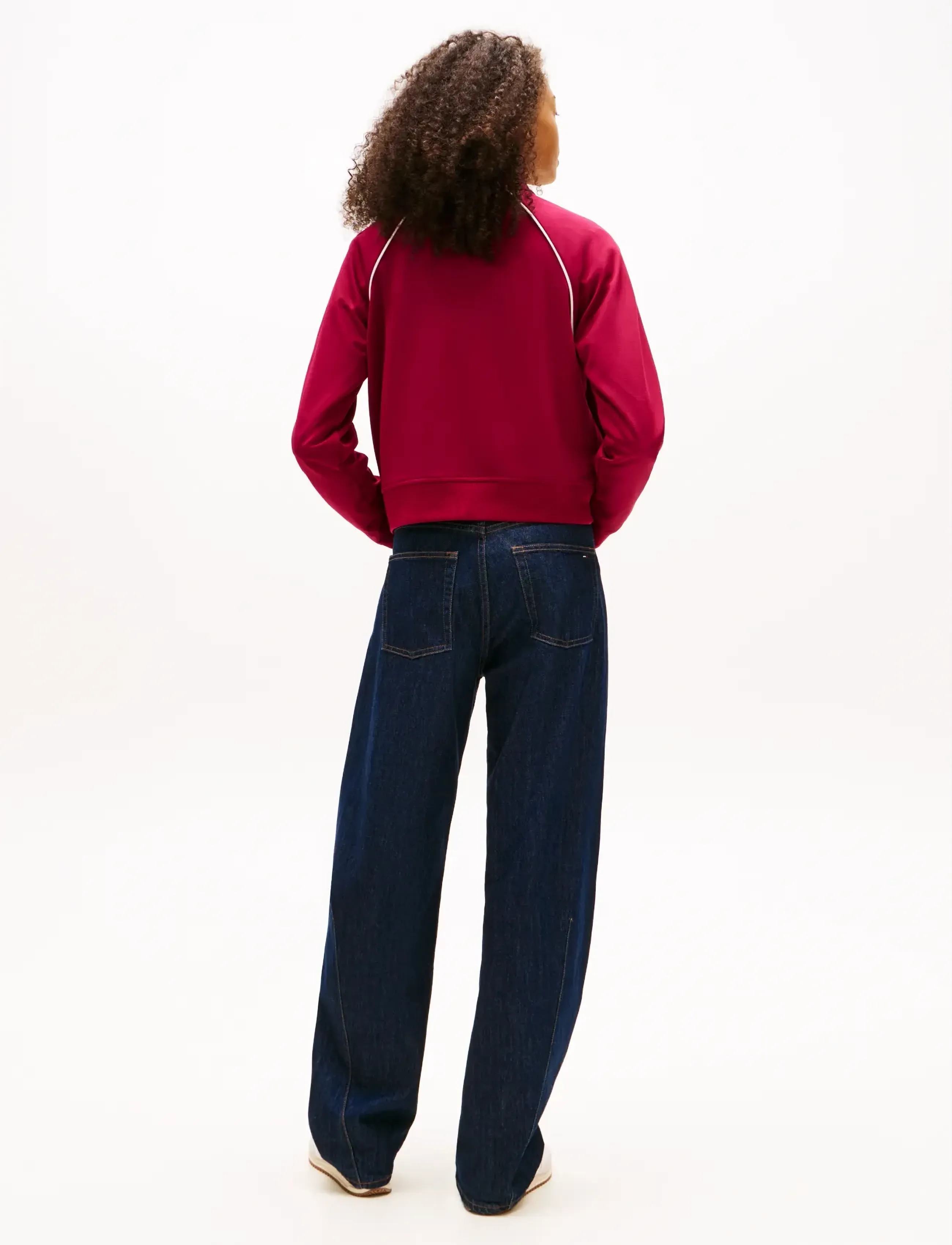 Tommy Jeans - TJW BADGE TRACK JACKET EXT - sportsjakker - lavish cerise - 2