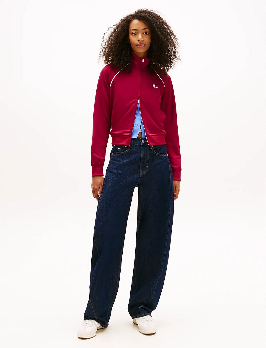 Tommy Jeans - TJW BADGE TRACK JACKET EXT - trainingsjacken - lavish cerise - 3