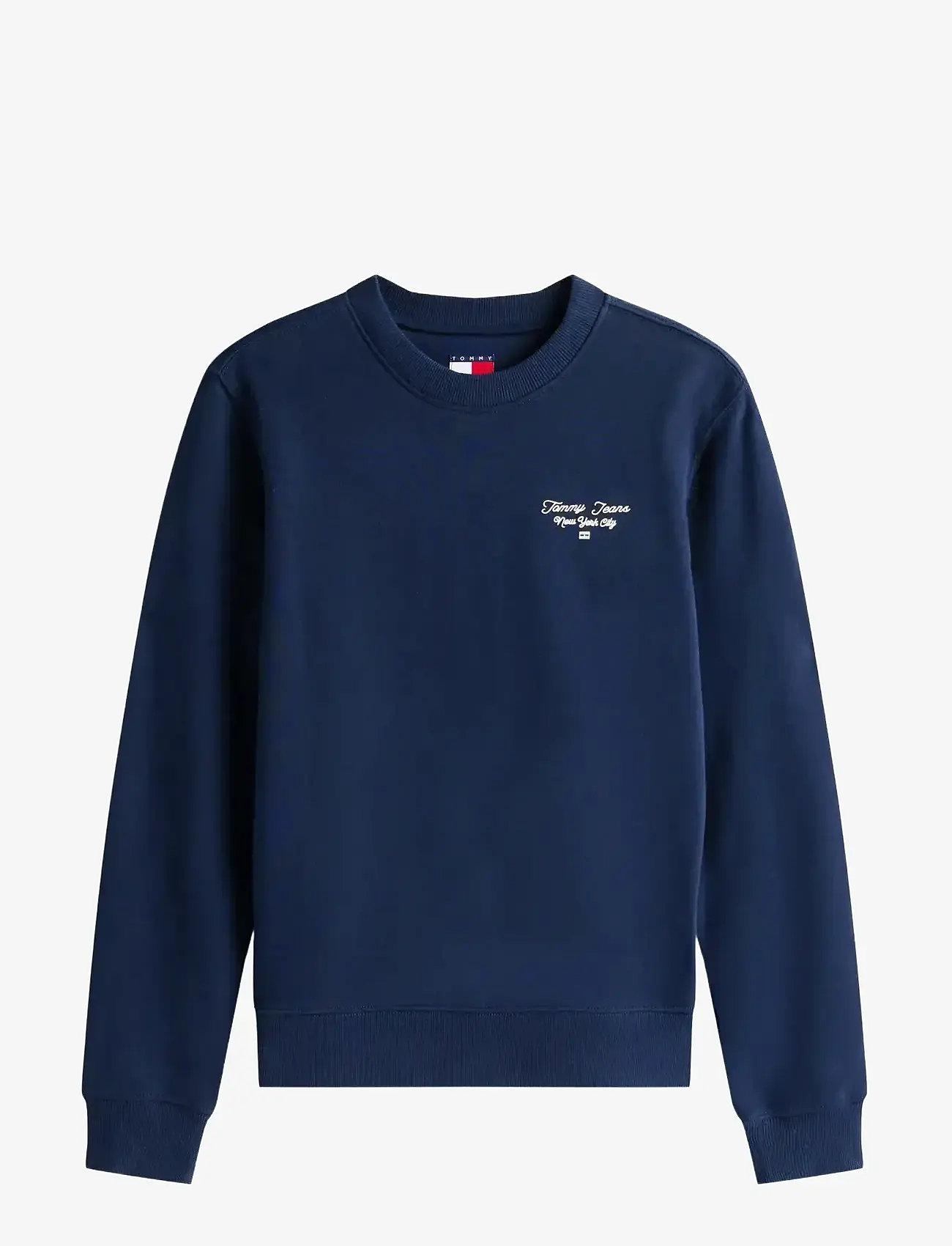 Tommy Jeans - TJW REG ESS LOGO 1 CREW EXT - vardagsstil - dark night navy - 1