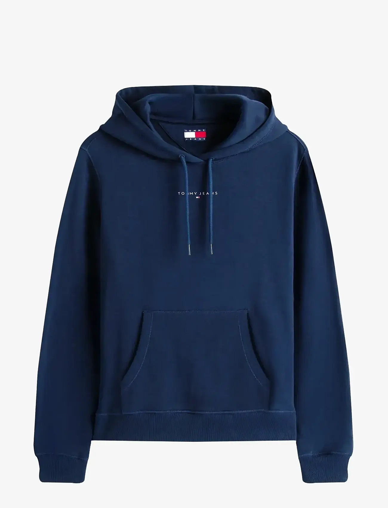Tommy Jeans - TJW REG LINEAR HOODIE EXT - hoodies - dark night navy - 1