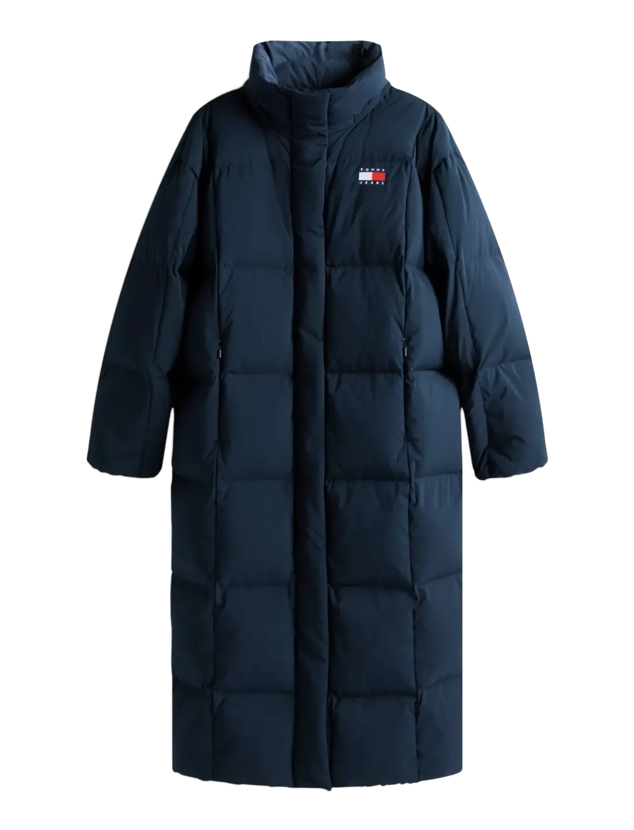 TJW ALASKA GRID DWN MXI COAT EXT - DARK NIGHT NAVY