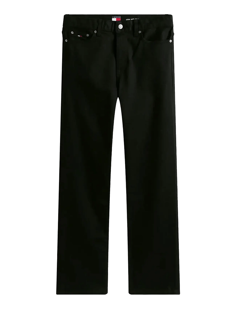 Tommy Jeans - KIRA MID RISE STRAIGHT DI4187 - skinny jeans - denim black - 1