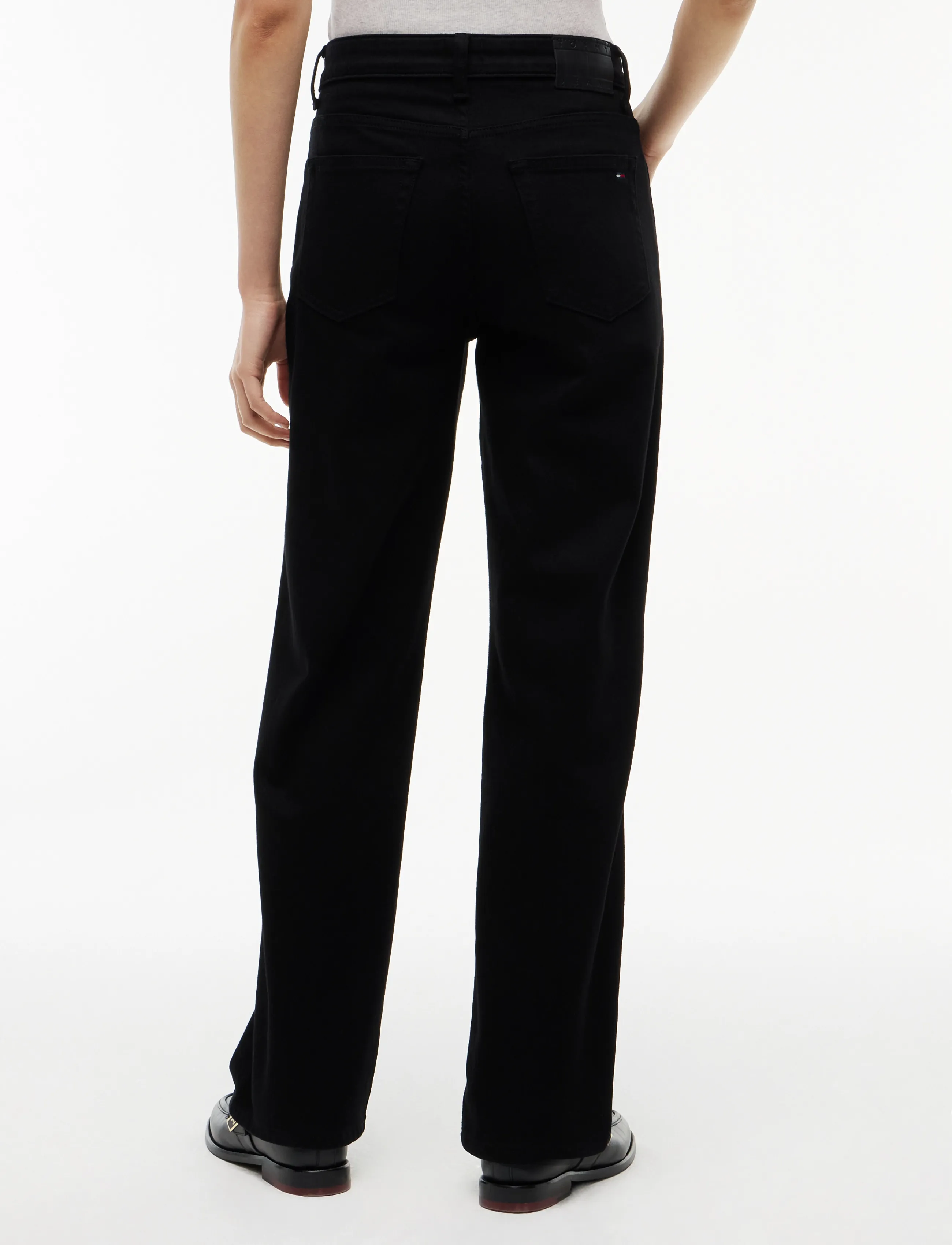 Tommy Jeans - KIRA MID RISE STRAIGHT DI4187 - regular jeans - denim black - 2