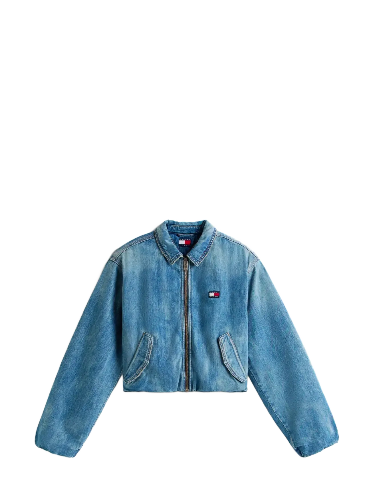 PADDED HARRINGTON JCKT EI2033 - DENIM MEDIUM