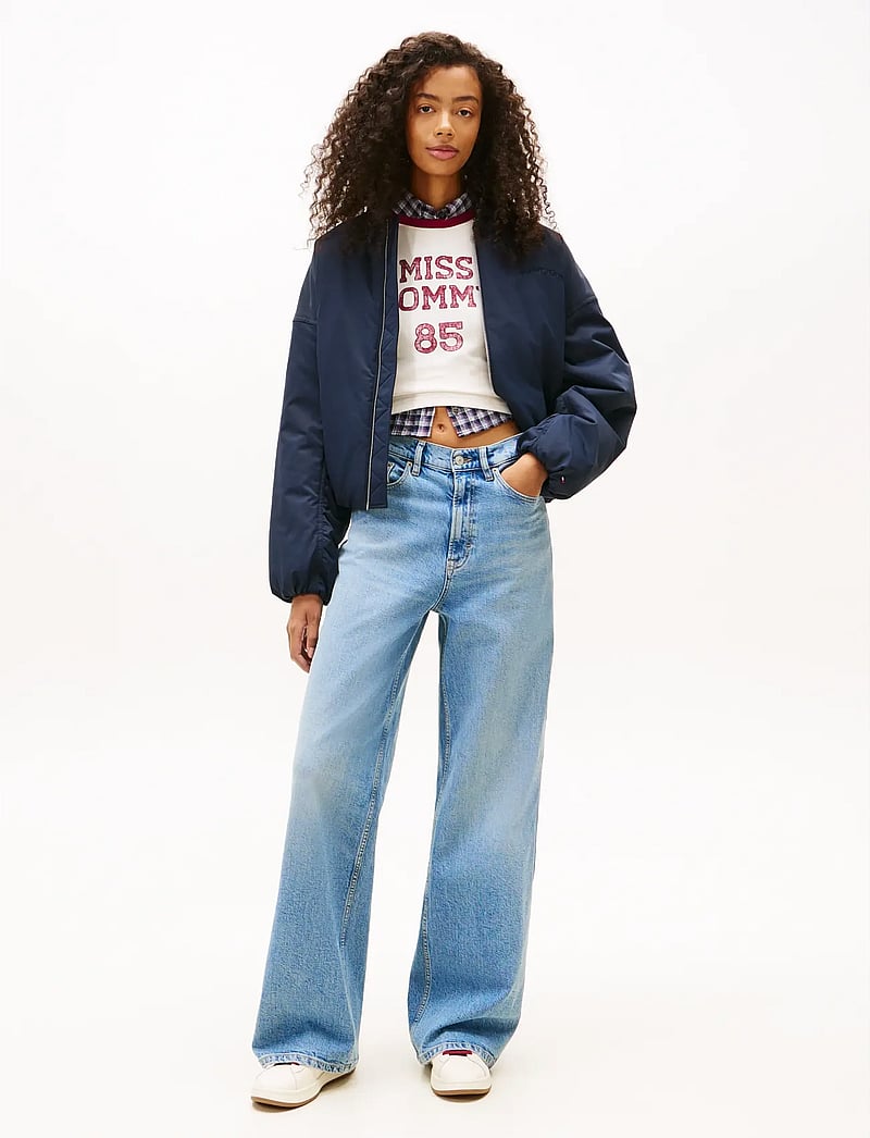 Tommy Jeans - CLAIRE HR WD EI5113 - laia säärega teksad - denim medium - 3