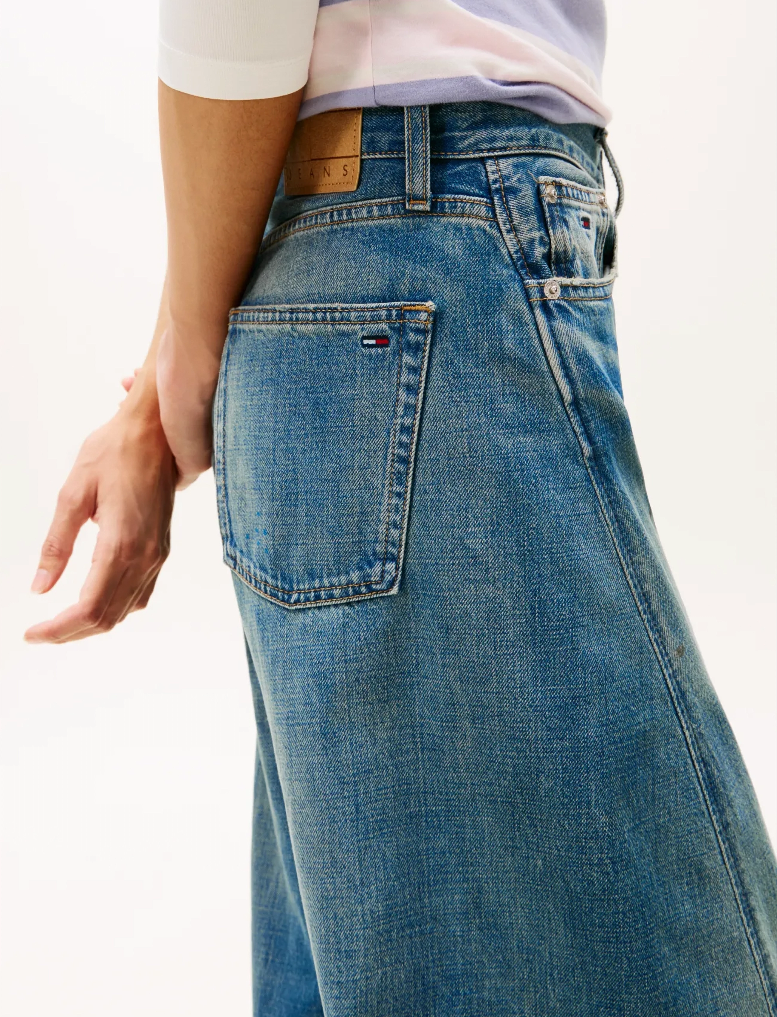 Tommy Jeans - ELLA MID BARREL CBF EI2036 - vide jeans - denim medium - 2