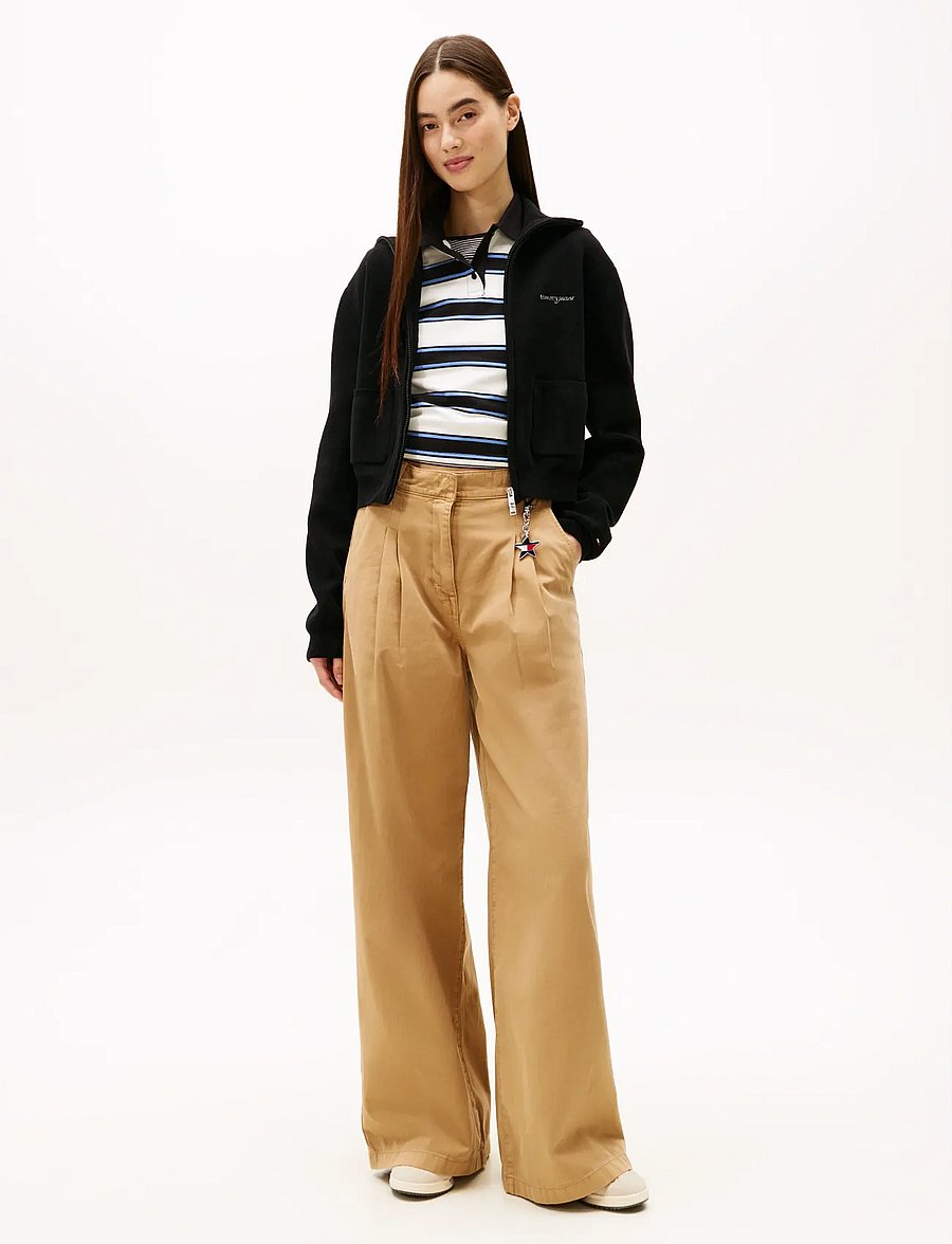 Tommy Jeans - TJW COZY SCRIPT CARDIGAN - sweatshirts - black - 2