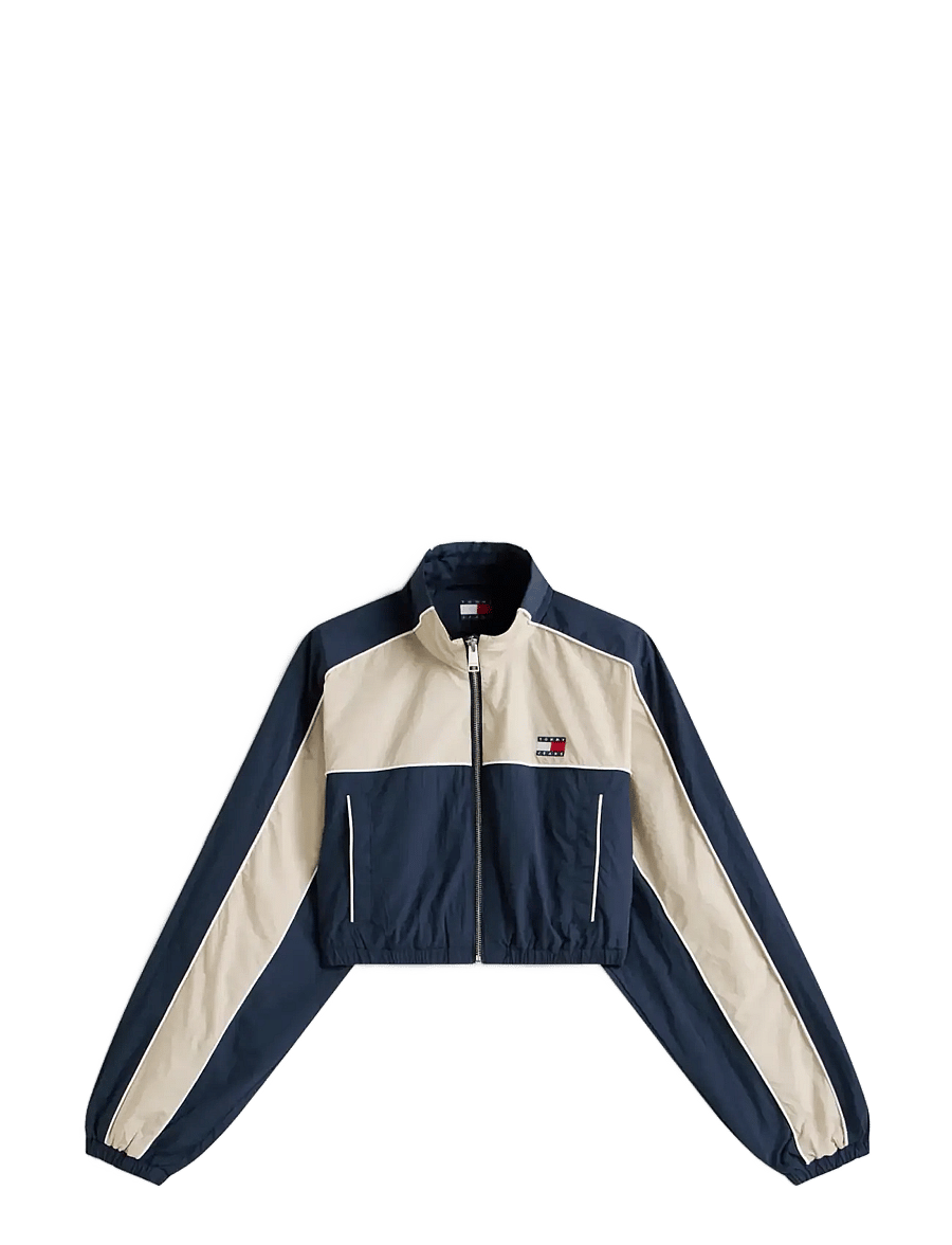 Tommy Jeans - TJW NYLON PIPING JACKET - Õhukesed jakid - dark night navy - 1