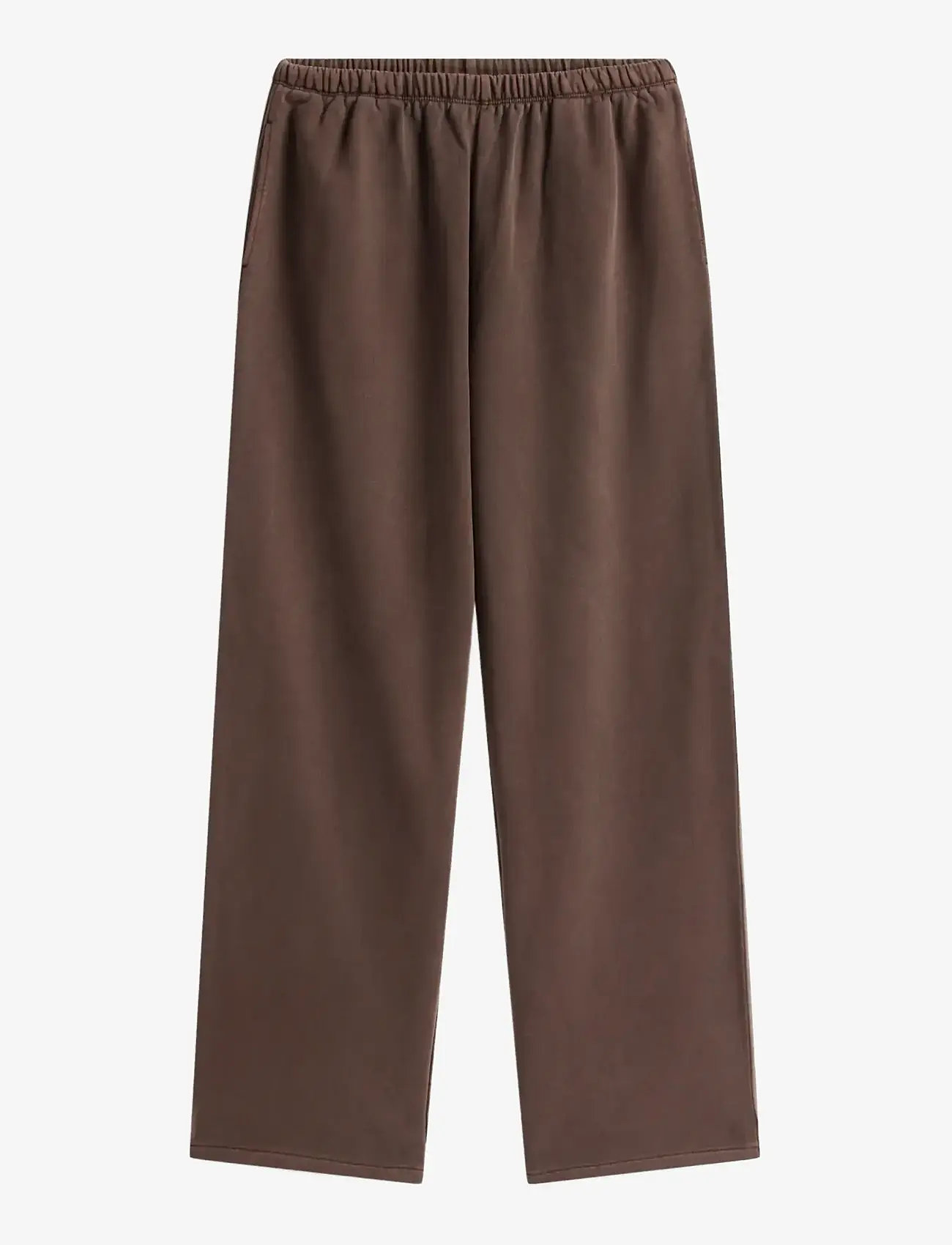 Tommy Jeans - TJW WIDE LEG SWEATPANT - joggingbukser - black walnut - 1