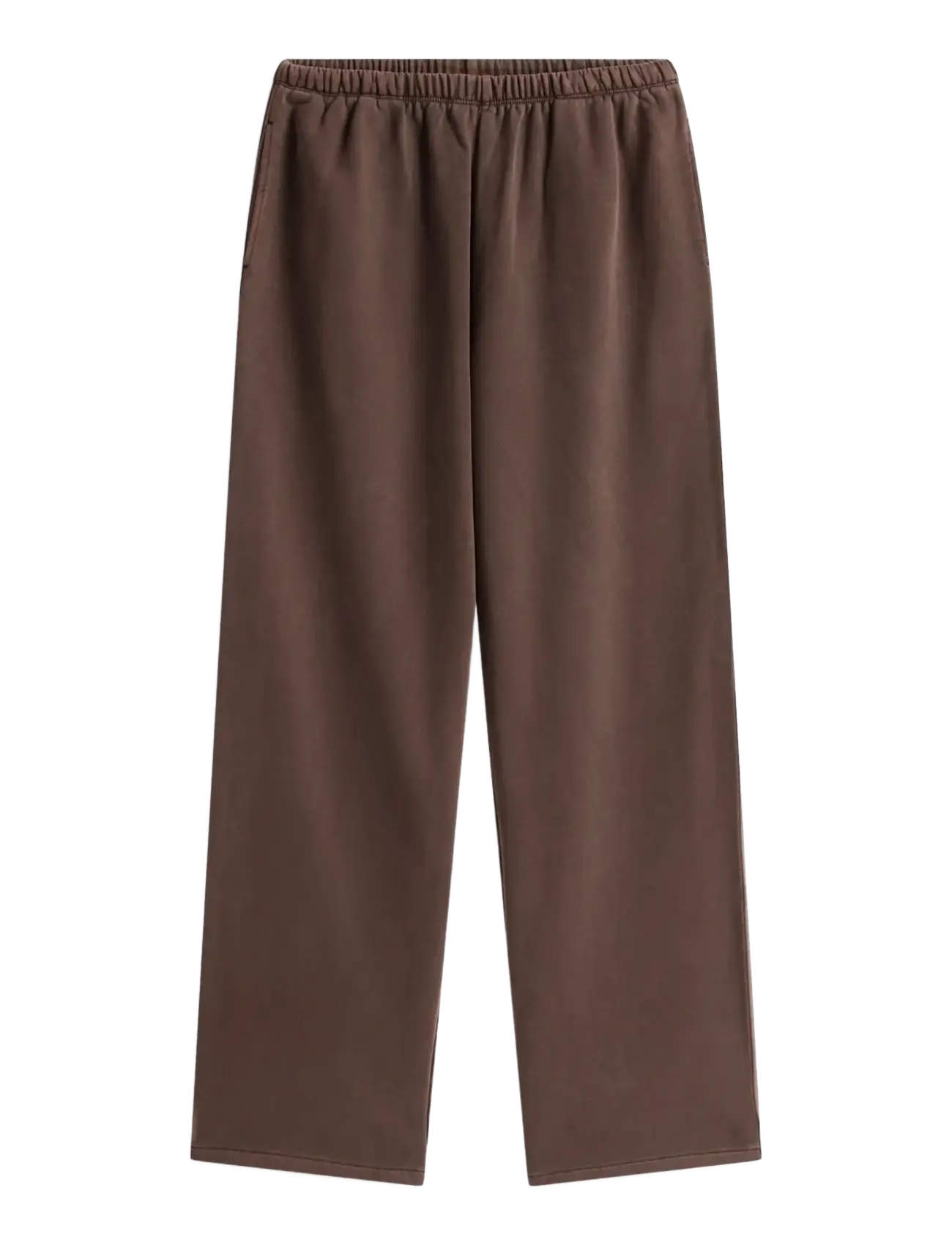 Tommy Jeans TJW WIDE LEG SWEATPANT - Joggingbuxur - BLACK WALNUT / brown