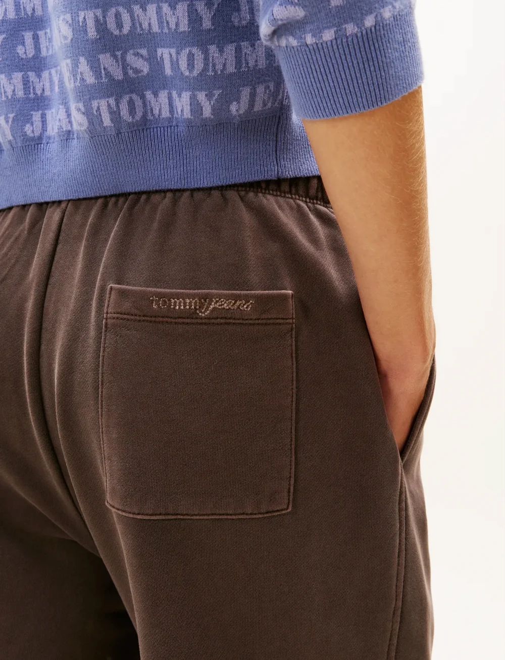 Tommy Jeans - TJW WIDE LEG SWEATPANT - joggingbukser - black walnut - 2