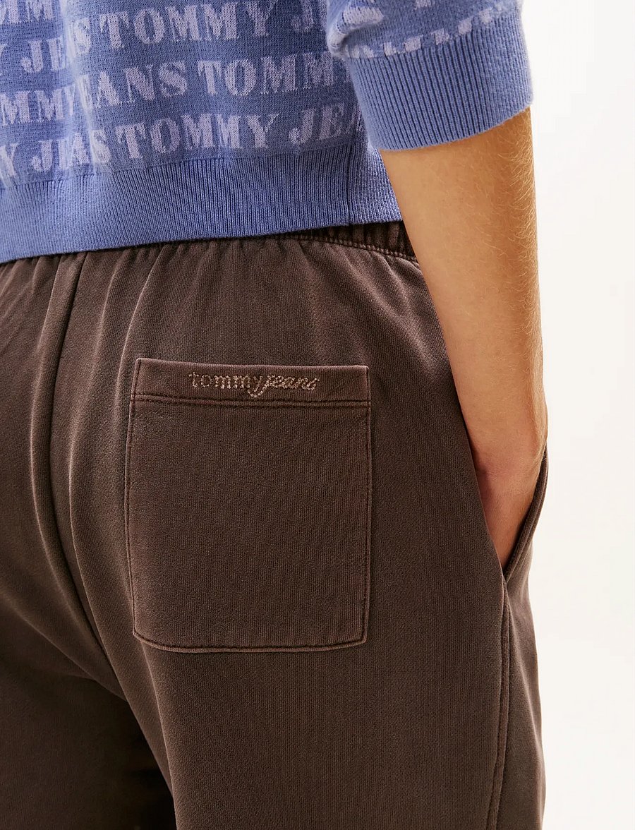 Tommy Jeans - TJW WIDE LEG SWEATPANT - treniņbikses - black walnut - 2