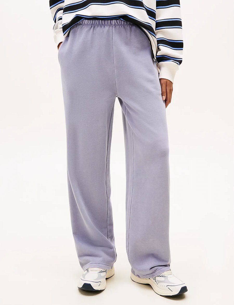 Tommy Jeans - TJW WIDE LEG SWEATPANT - pantalon training - periwinkle dusk - 3