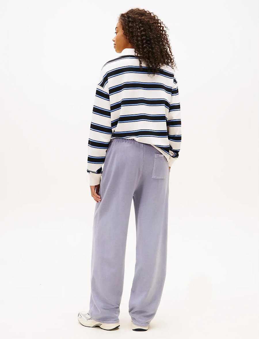 Tommy Jeans - TJW WIDE LEG SWEATPANT - pantalon training - periwinkle dusk - 4