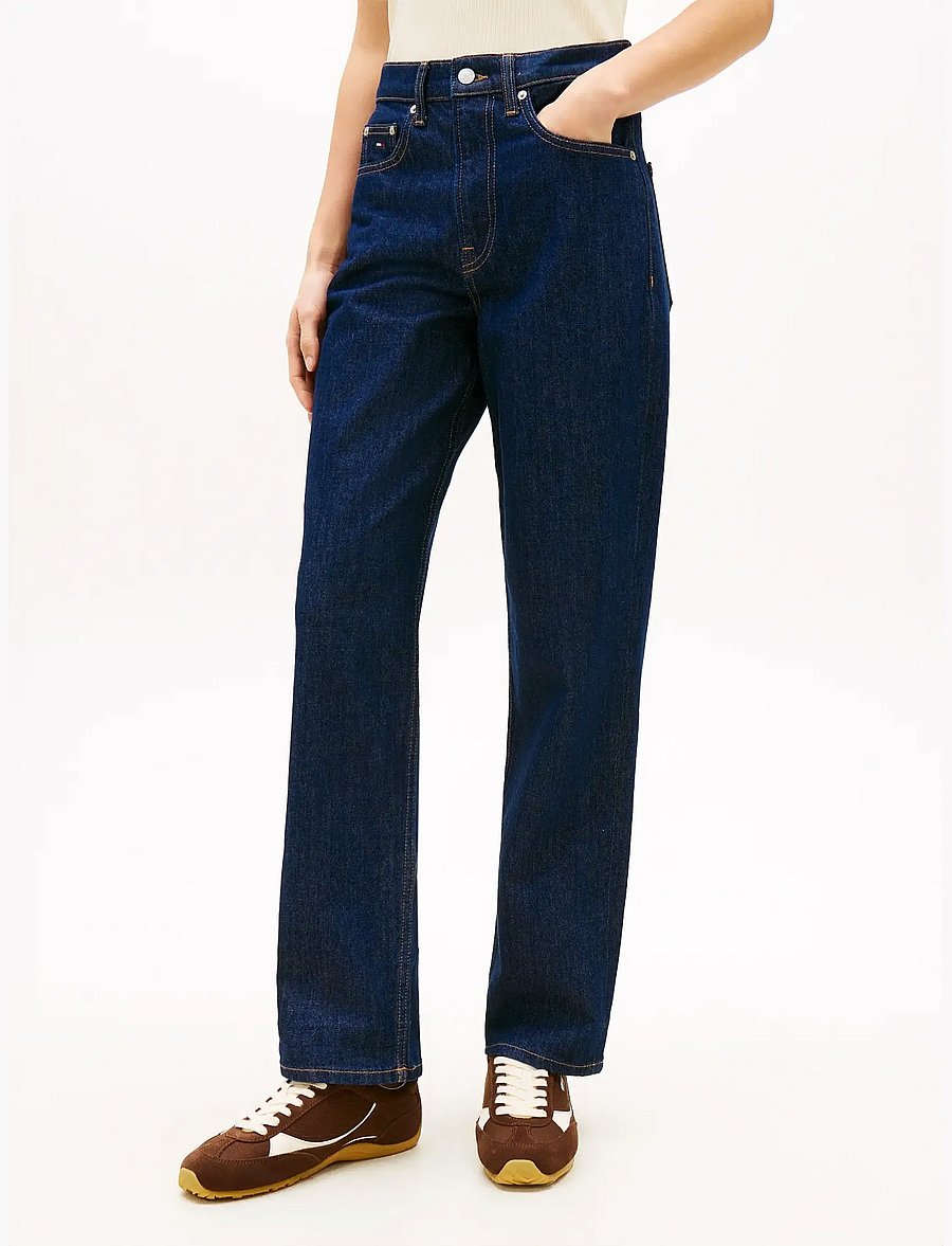Tommy Jeans - LAYLA HR SLIM STR DI4156 CO - jeans skinny - denim dark - 0