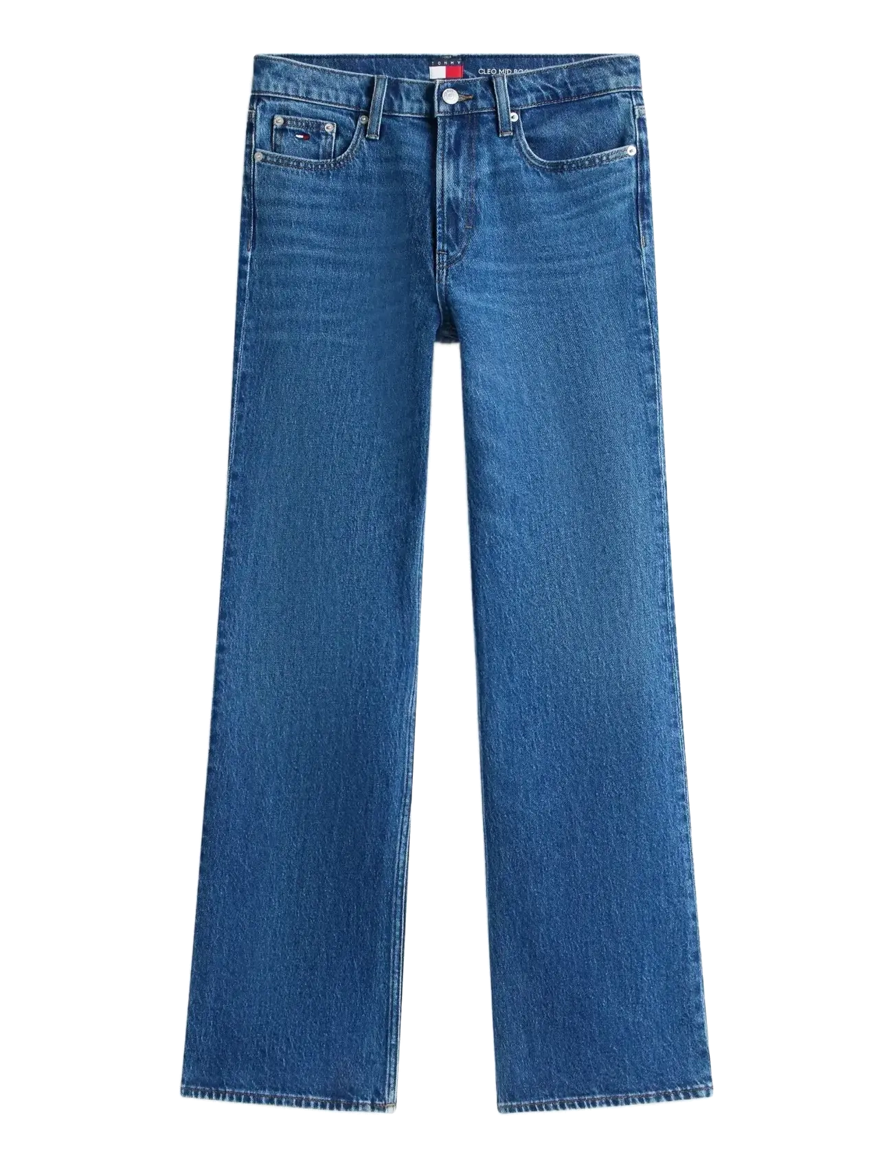 Tommy Jeans CLEO MID BOOTCUT BI0152 - Denim clothing - DENIM DARK / blue