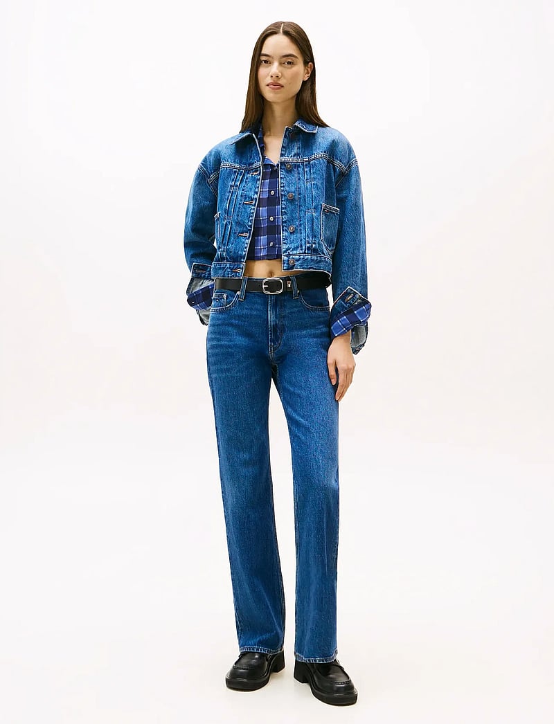 Tommy Jeans - CLEO MID BOOTCUT BI0152 - bootcut jeans - denim dark - 0