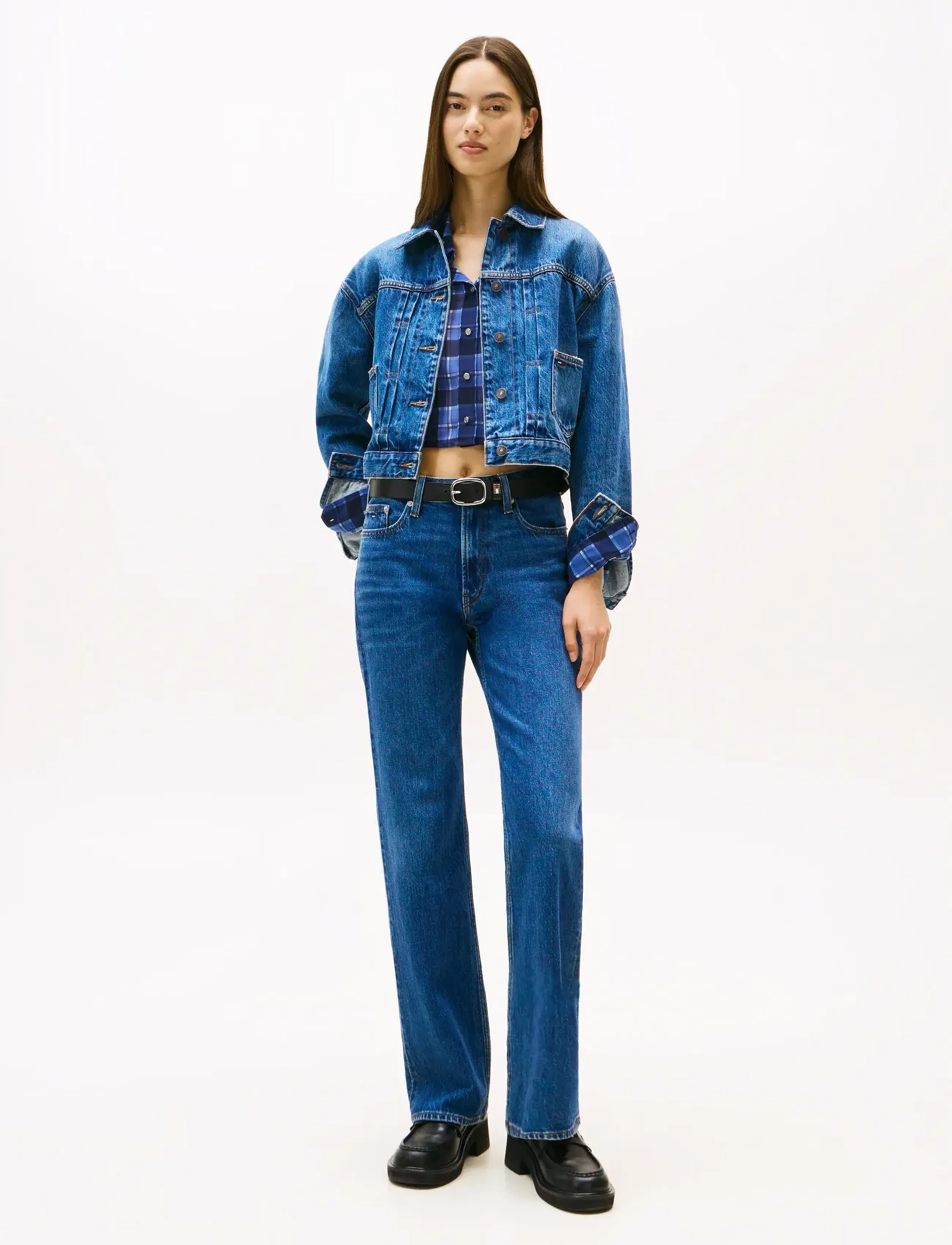 Tommy Jeans - CLEO MID BOOTCUT BI0152 - bootcut-farkut - denim dark - 0