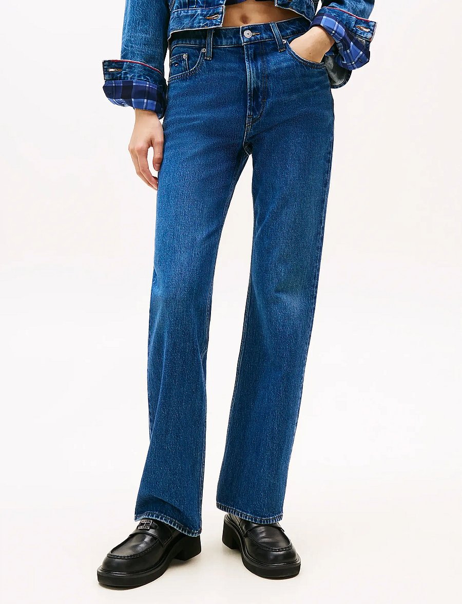 Tommy Jeans - CLEO MID BOOTCUT BI0152 - bootcut-farkut - denim dark - 4