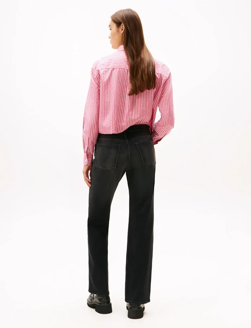 Tommy Jeans - CLEO MID BOOTCUT BI5181 - bootcut jeans - denim black - 2