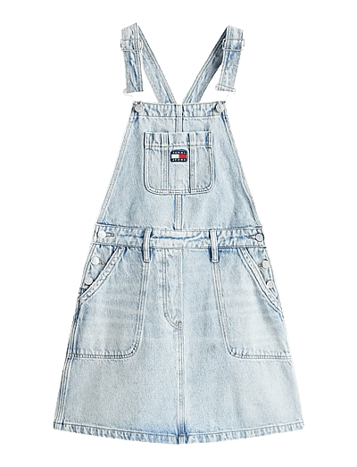 Denim Dungaree Dress