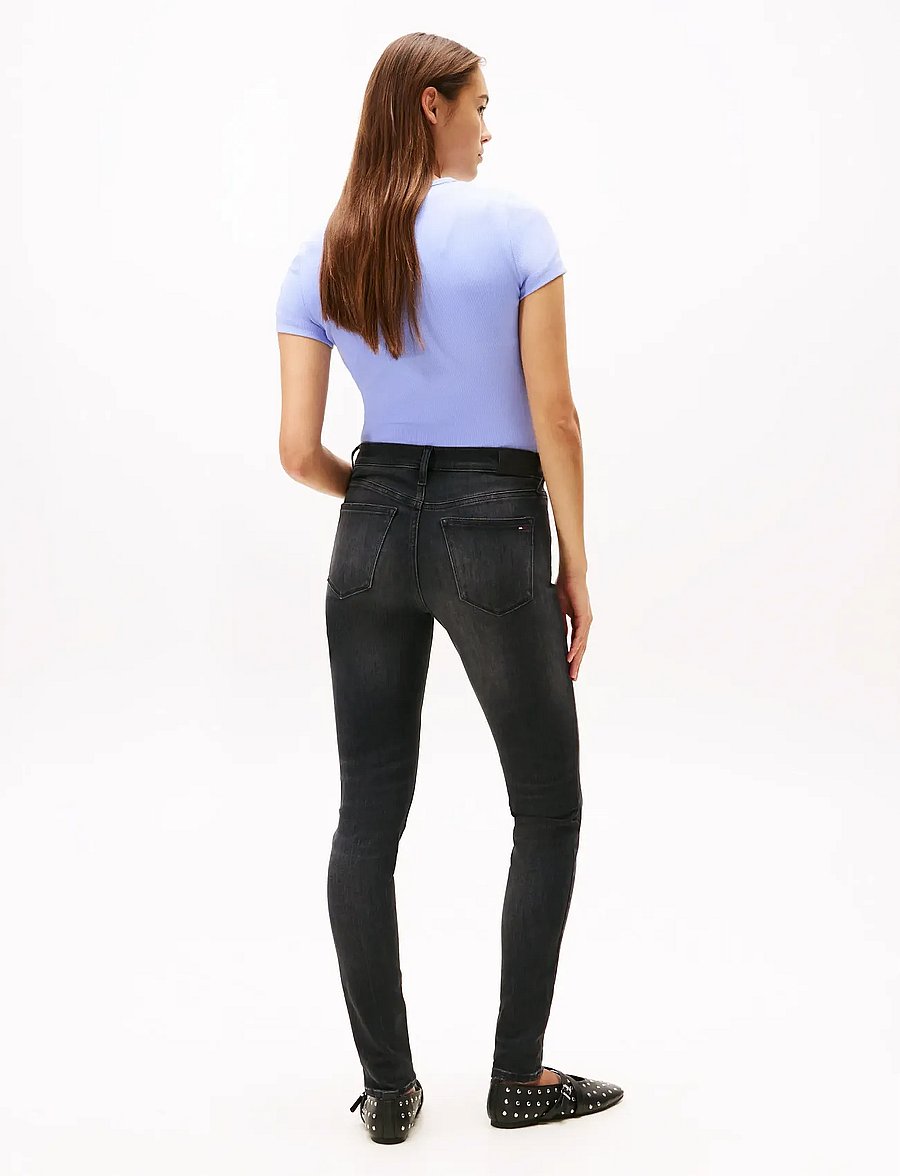 Tommy Jeans - NORA MD SKN DI1286 - jeans skinny - denim black - 2