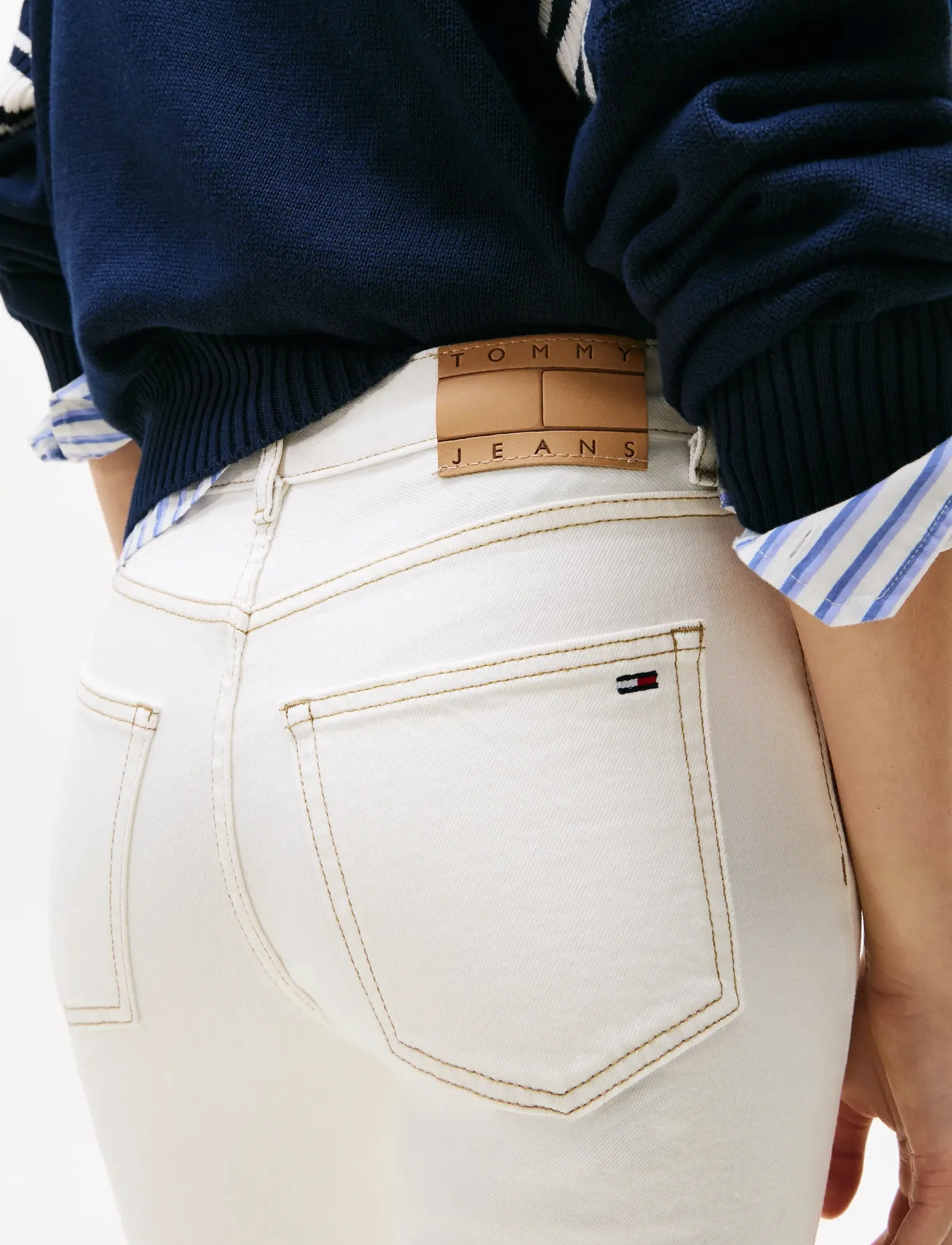 Tommy Jeans - LUCY MR SLIM DI4192 - skinny jeans - denim white 01 - 3